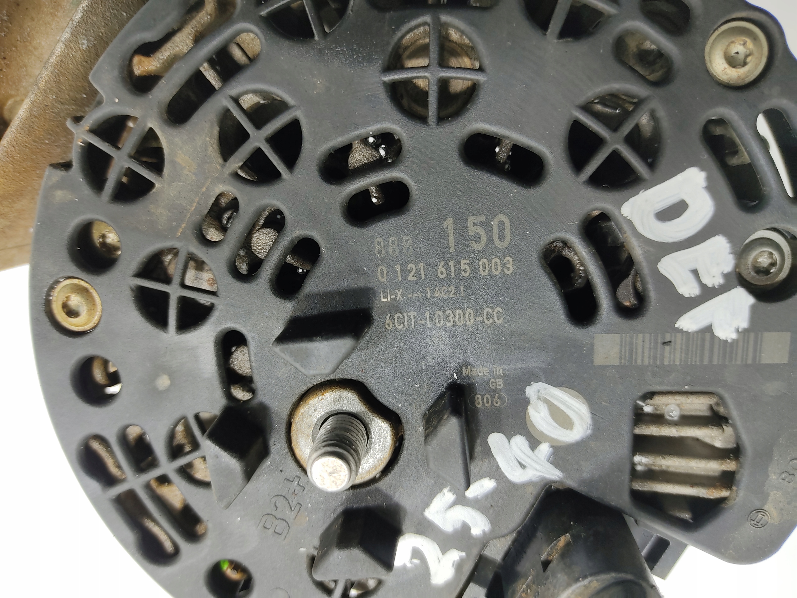 ALTERNÁTOR LAND ROVER DEFENDER 2.4 TDCI 6C1T-10300-CD 0121615003 2007-2014