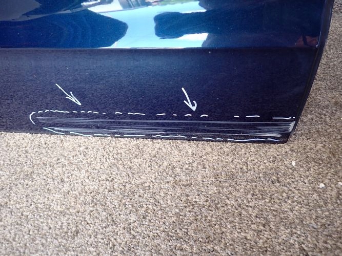 AUDI A3 HB 12- PRAVE ZADNE DVERE