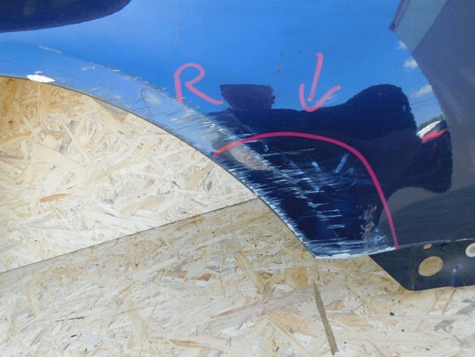 AUDI A6 LIFT 08- PRAVY PREDNY BLATNIK