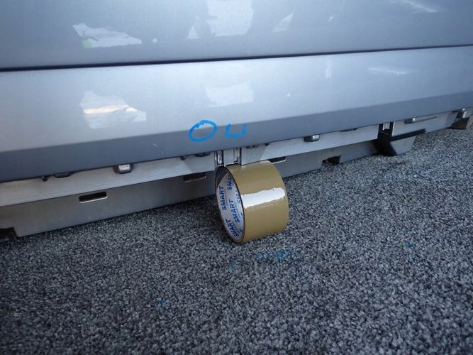 AUDI A3 8V HB LIFT 16- ZADNÝ NÁRAZNÍK