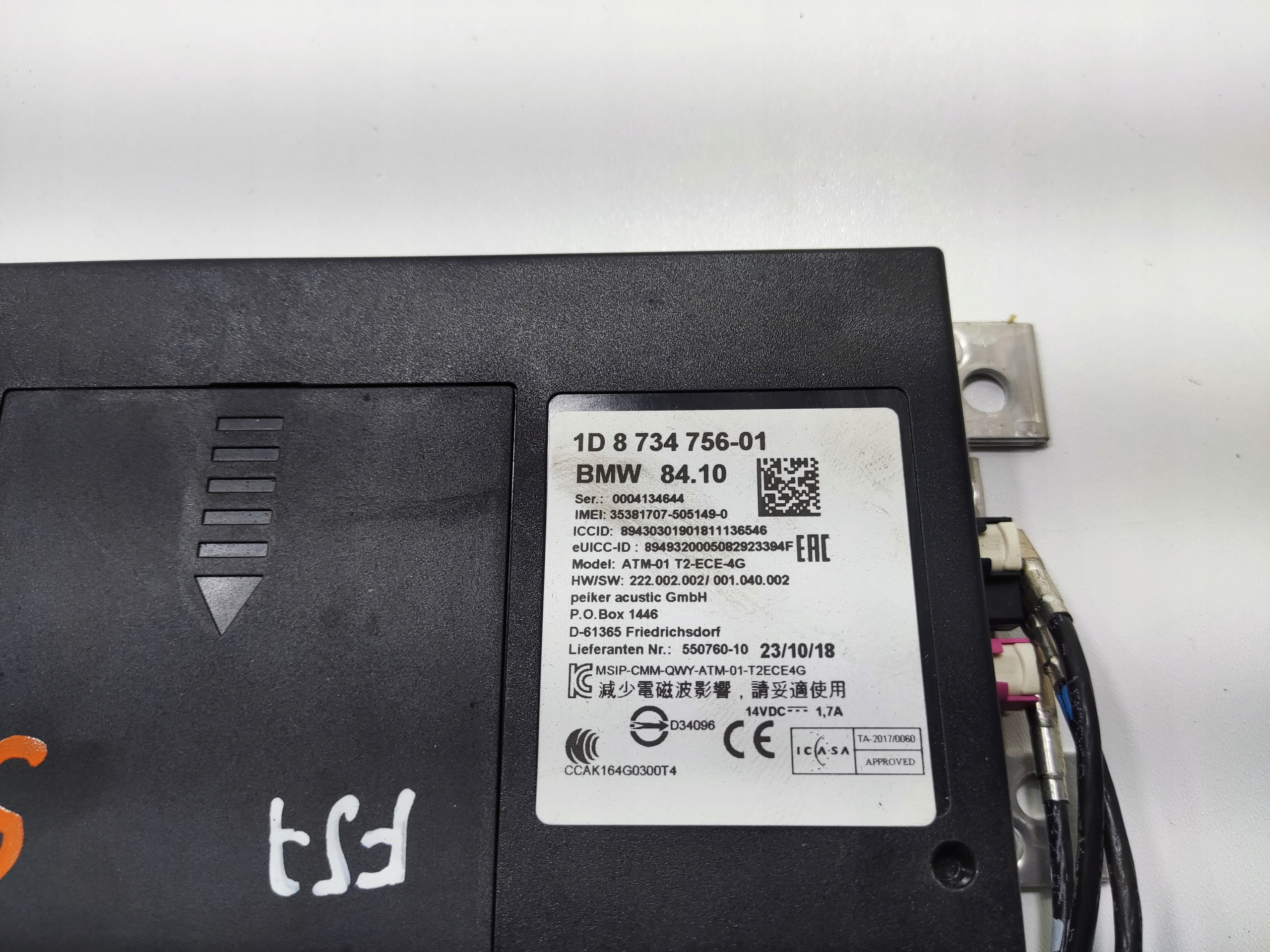 MODUL RIADIACA JEDNOTKA TELEMATIK MINI F55 F56 F57 2018-2021 8734756