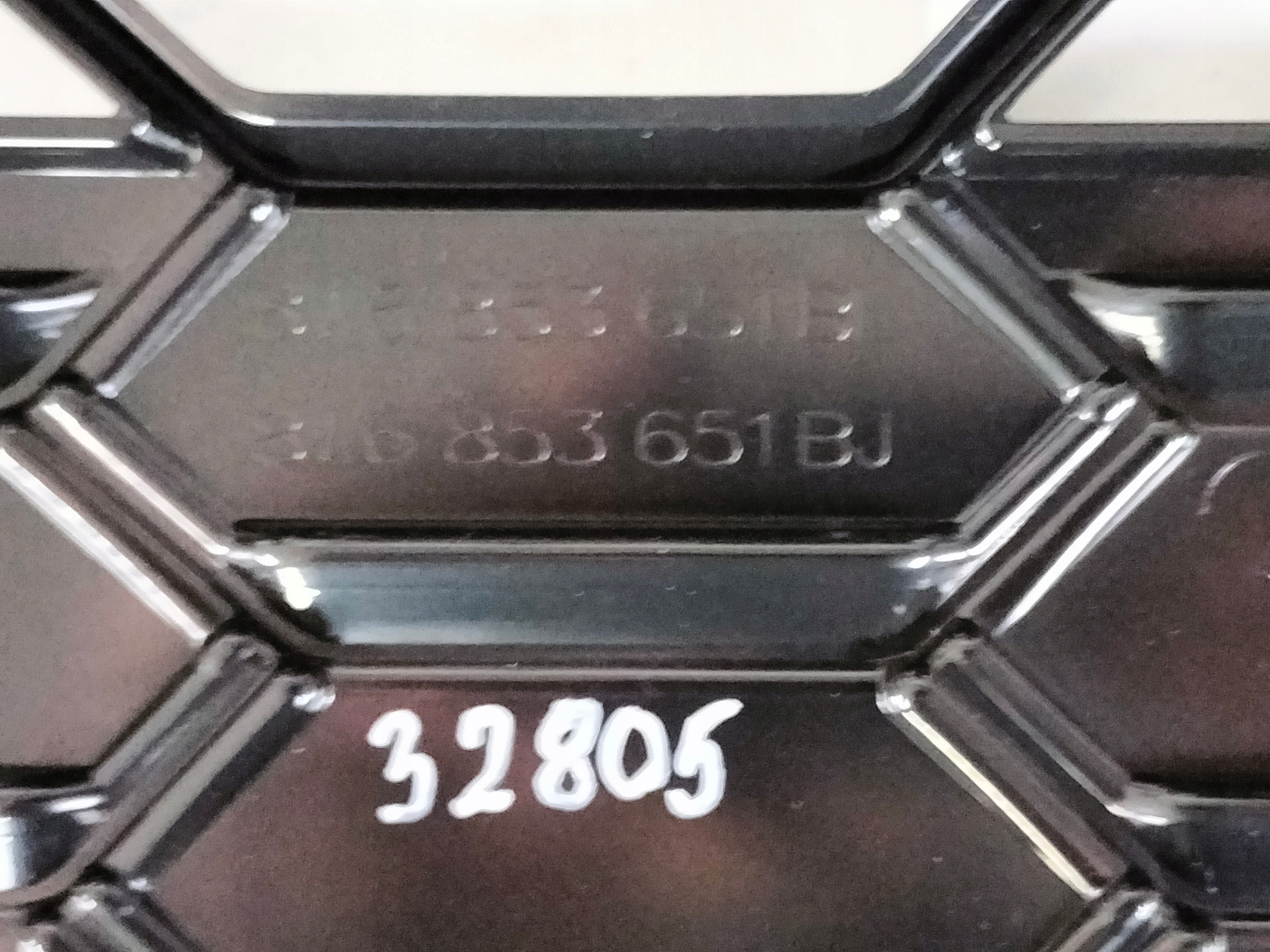 MRIEZKA LISTA AUDI A5 B9 LIFT 19- S-LINE VERZIA pod CIDLA PDC