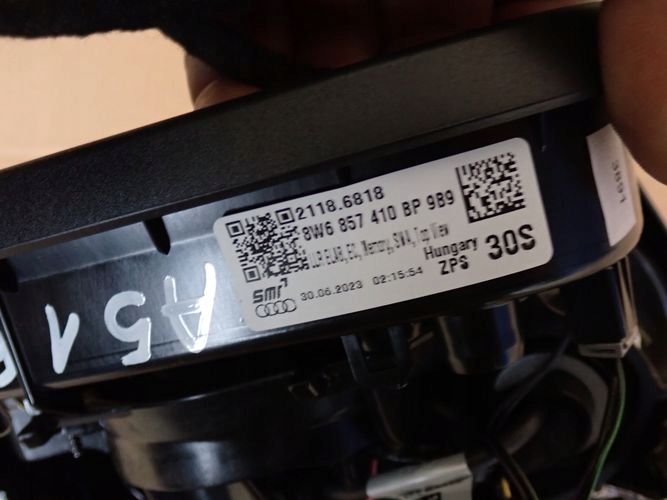 AUDI A5 8W6 16- PRAVE ZRKADLO 15 PIN 8W6857410BP