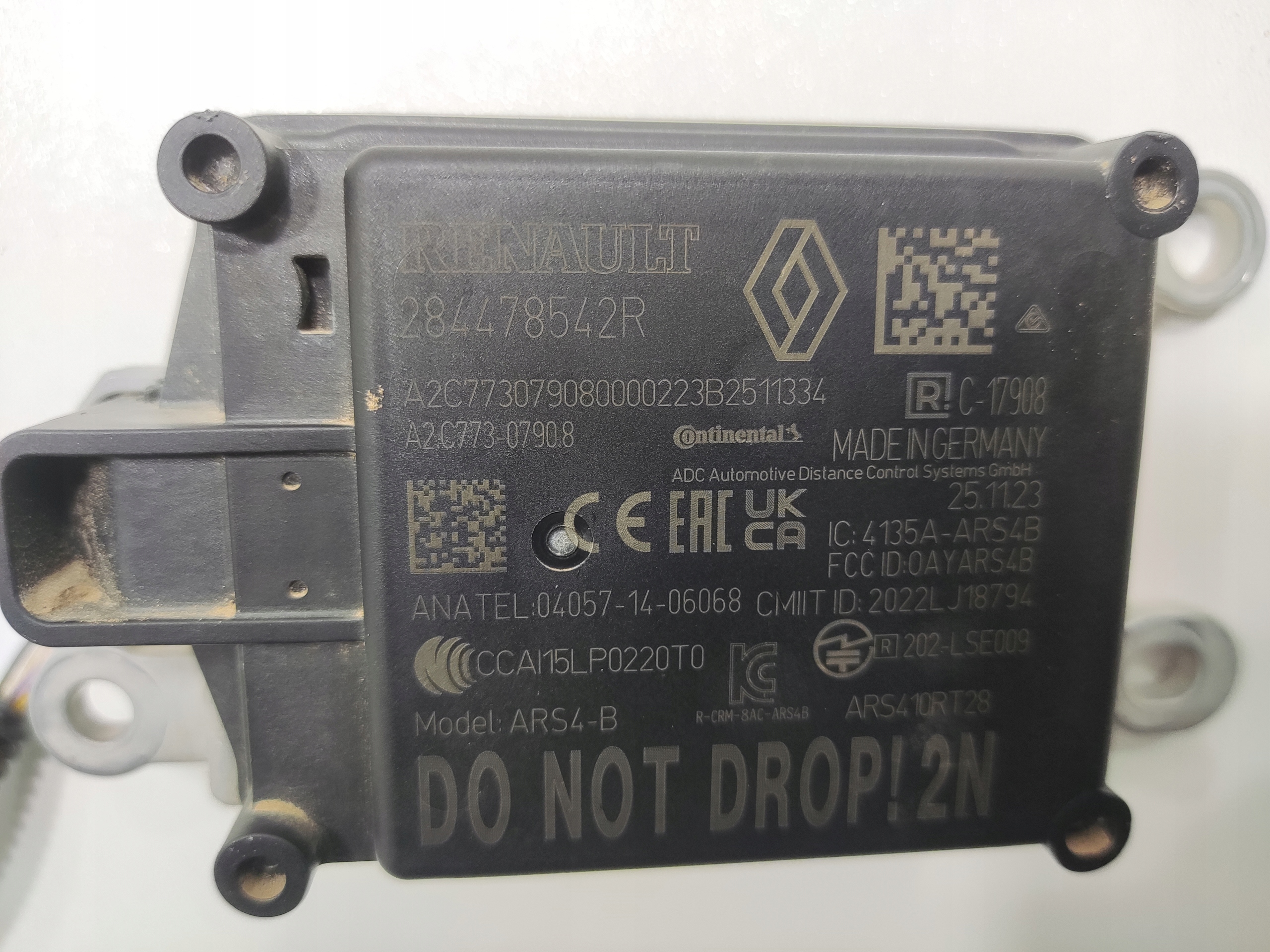 RADAR MODUL SENZOR PRIBLIZENIA RENAULT CLIO V 284478542R 2024-2025 LIFT