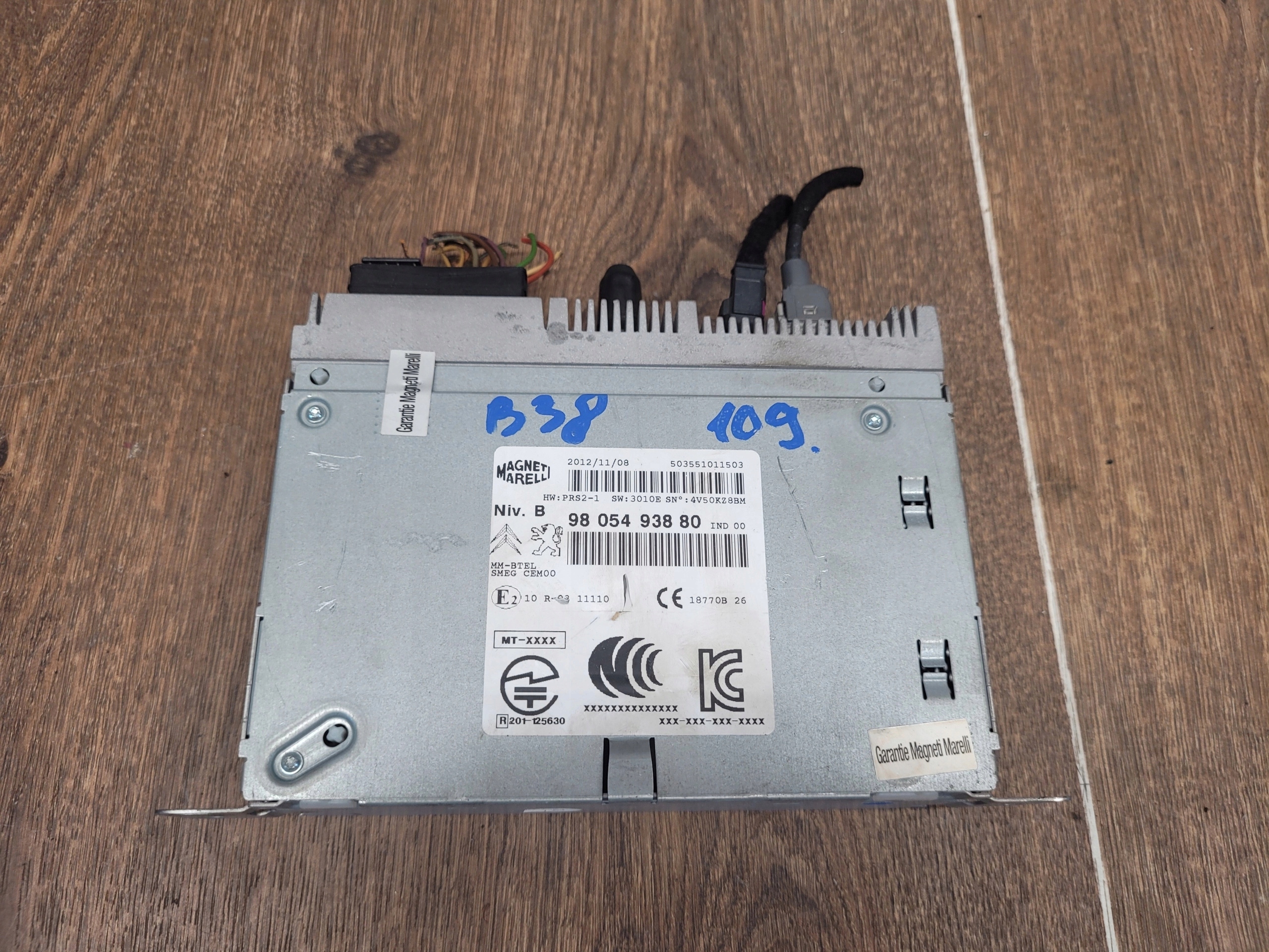 PEUGEOT 208 RADIO NAVIGACIA 9805493880
