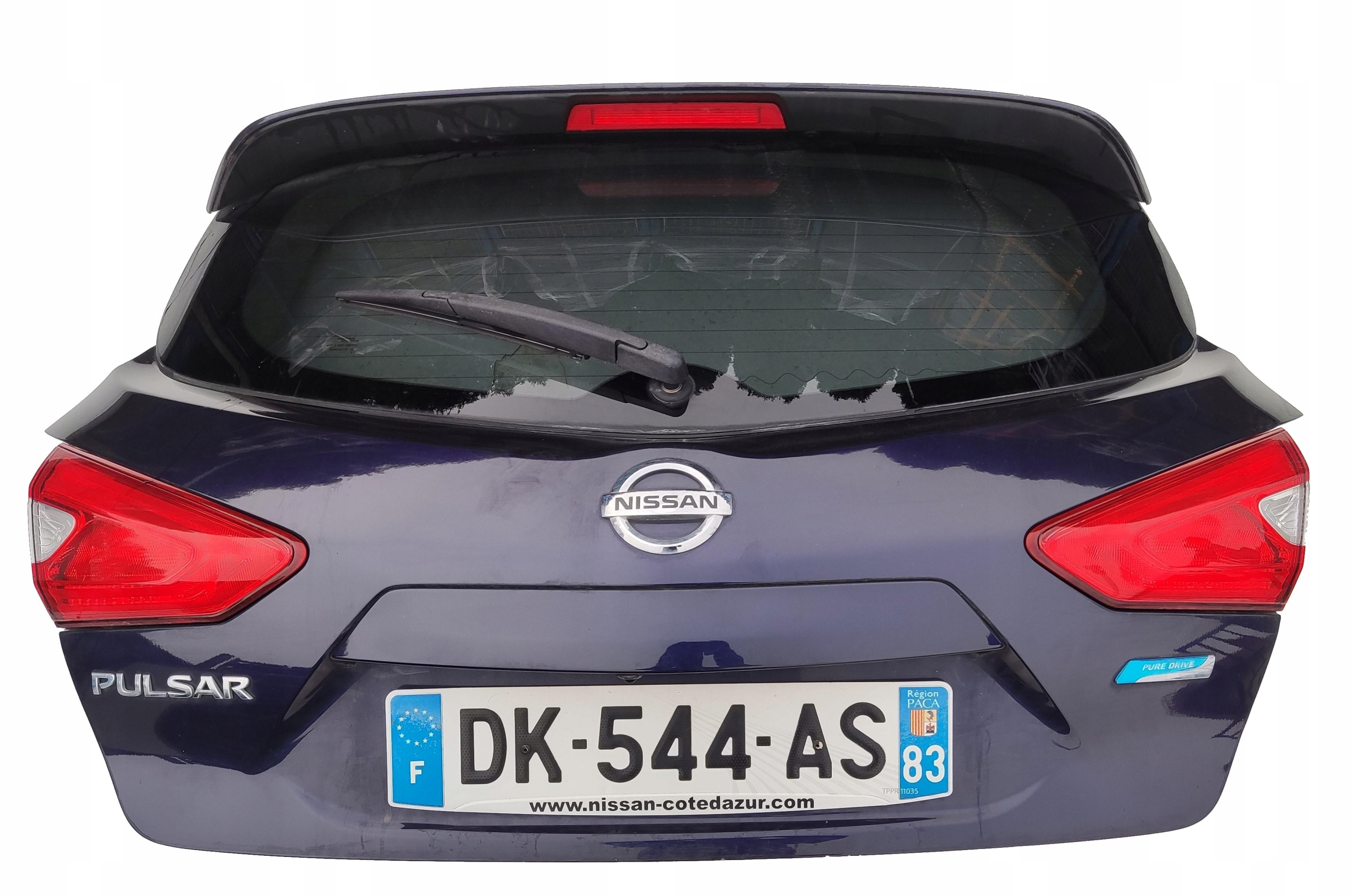 ZADNÁ KAPOTA + SKLO NISSAN PULSAR C13 2014-2018