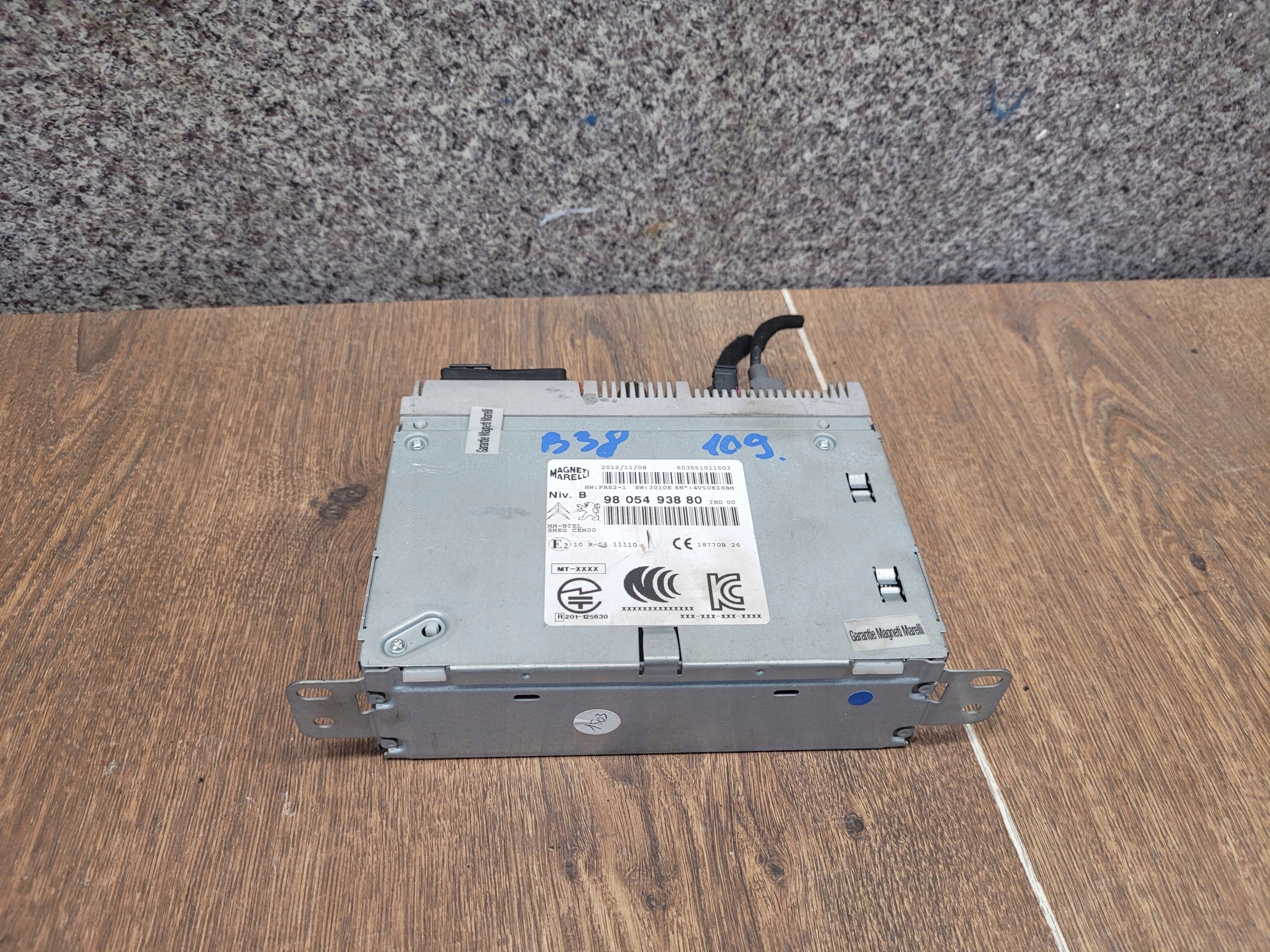 PEUGEOT 208 RADIO NAVIGACIA 9805493880