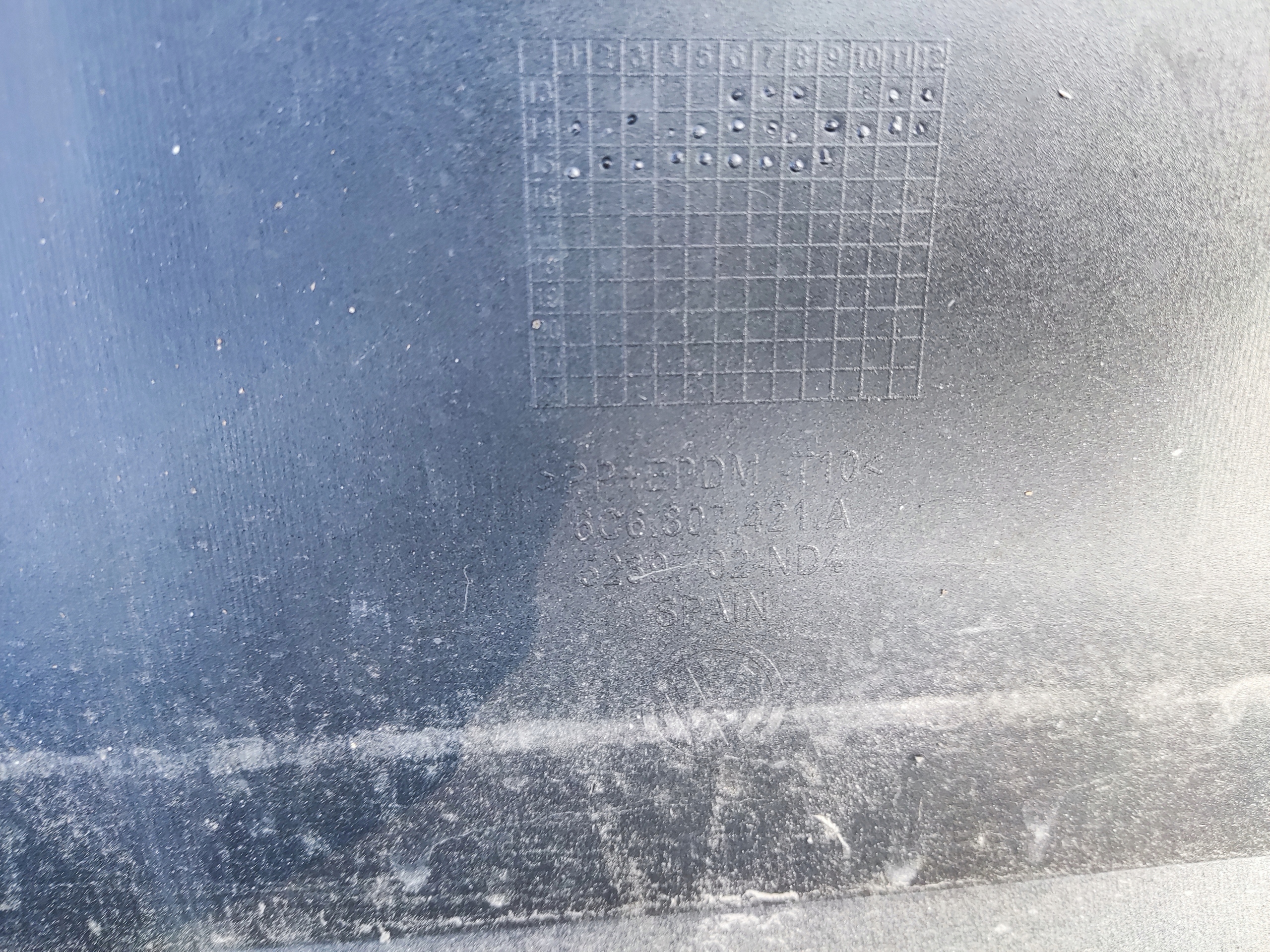ZADNY NARAZNIK PDC VOLKSWAGEN POLO V 6C 2013-2016 LIFT