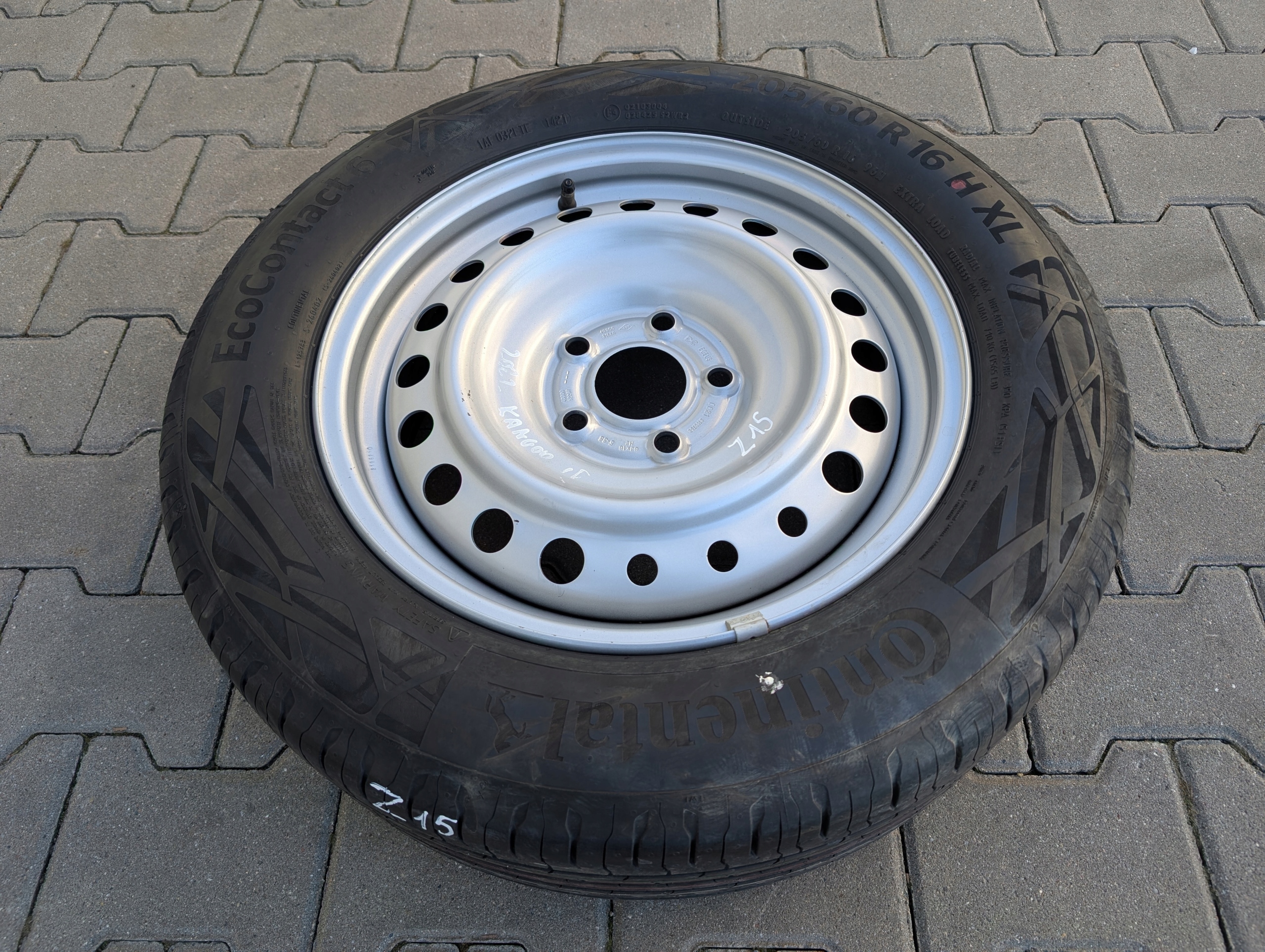 REZERVA DOJAZDOVKA 16 RENAULT KANGOO IV 2022-2025 5×114,3 6J