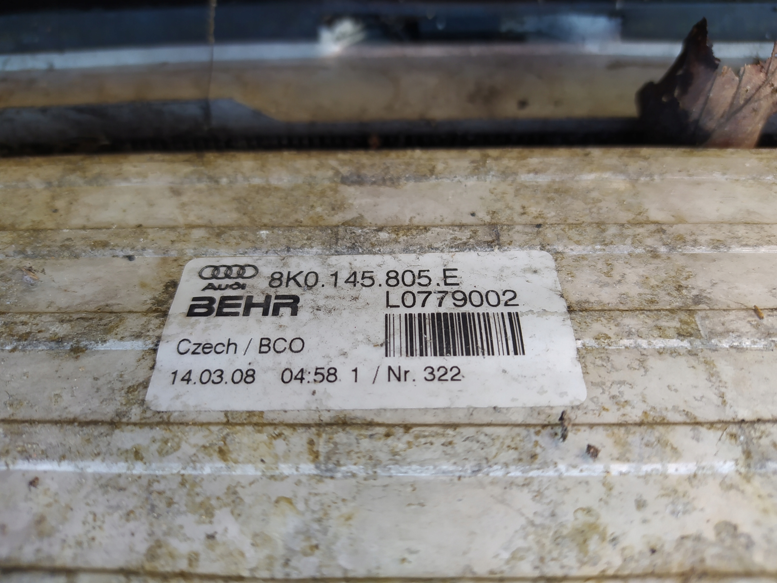 AUDI A4 B8 3.0 TDI AUTOMAT PREDNÉ ČELO 8K0805594G