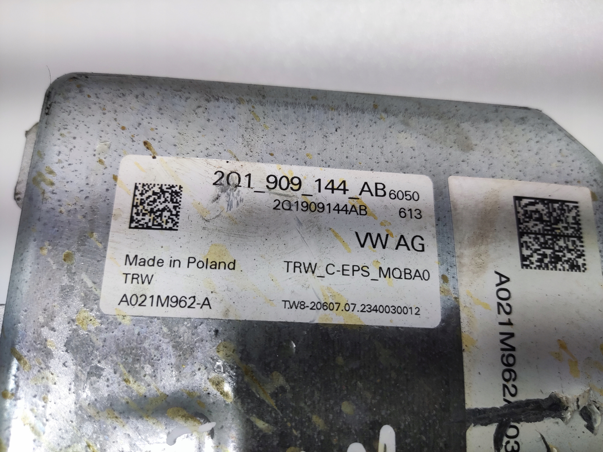 ELEKTRICKÉ SERVOČERPADLO AUDI A1 II 82A 2Q1909144AB 2Q1423510BP 2018-2024