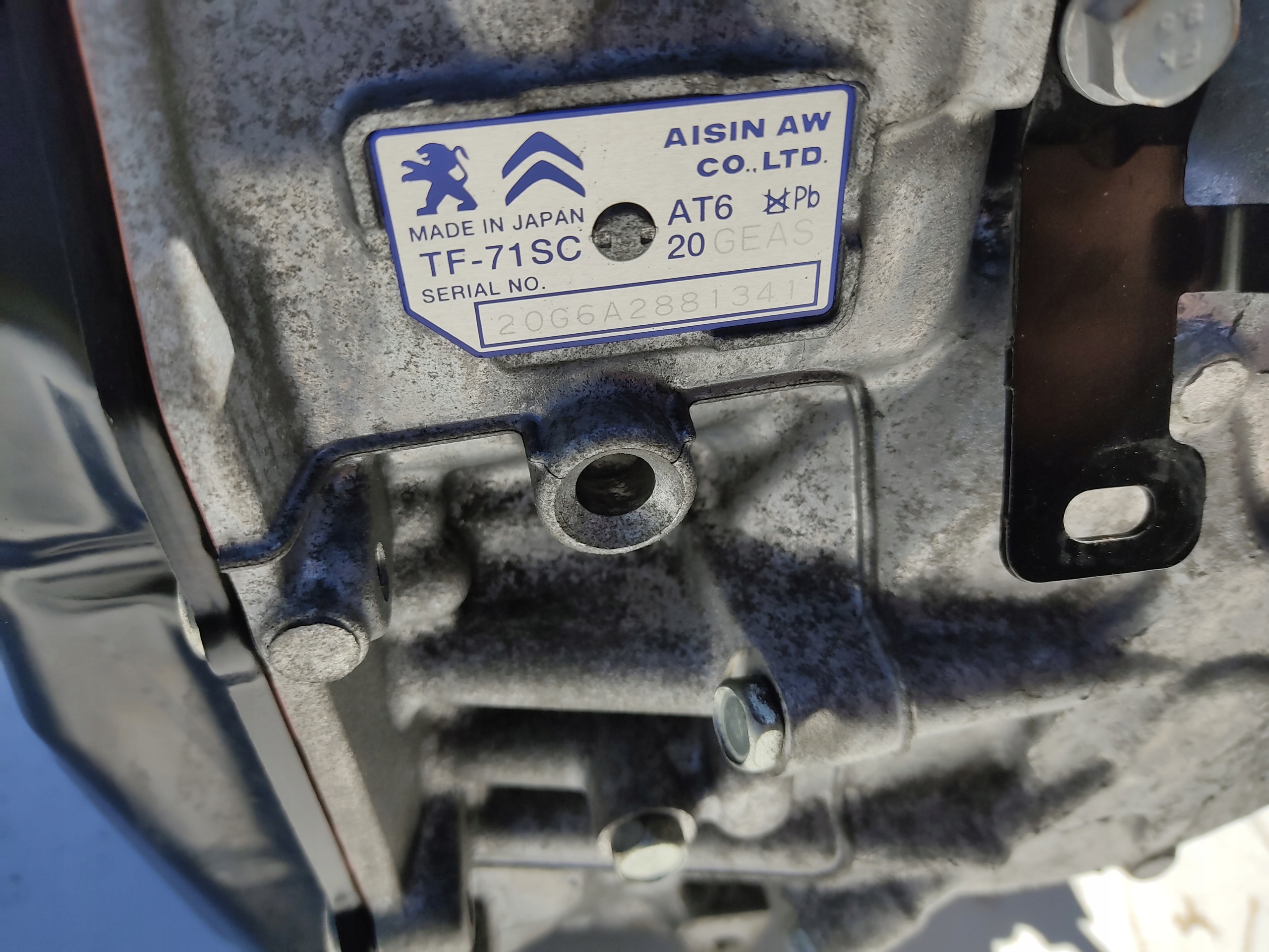PREVODOVKA AUTOMAT CITROEN C3 III 1.2 VTI 20GEAS 2016-2024