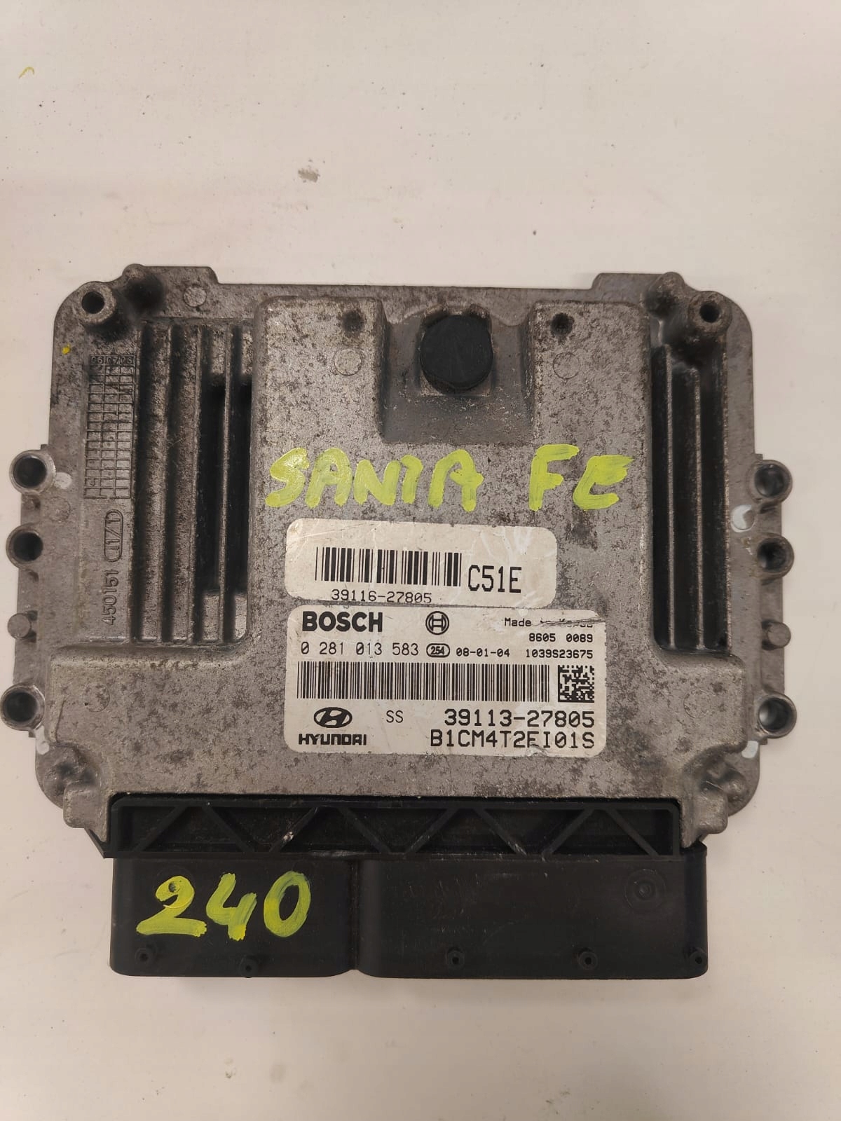 Hyundai santa fe 0281013583 RIADIACA JEDNOTKA MOTORA
