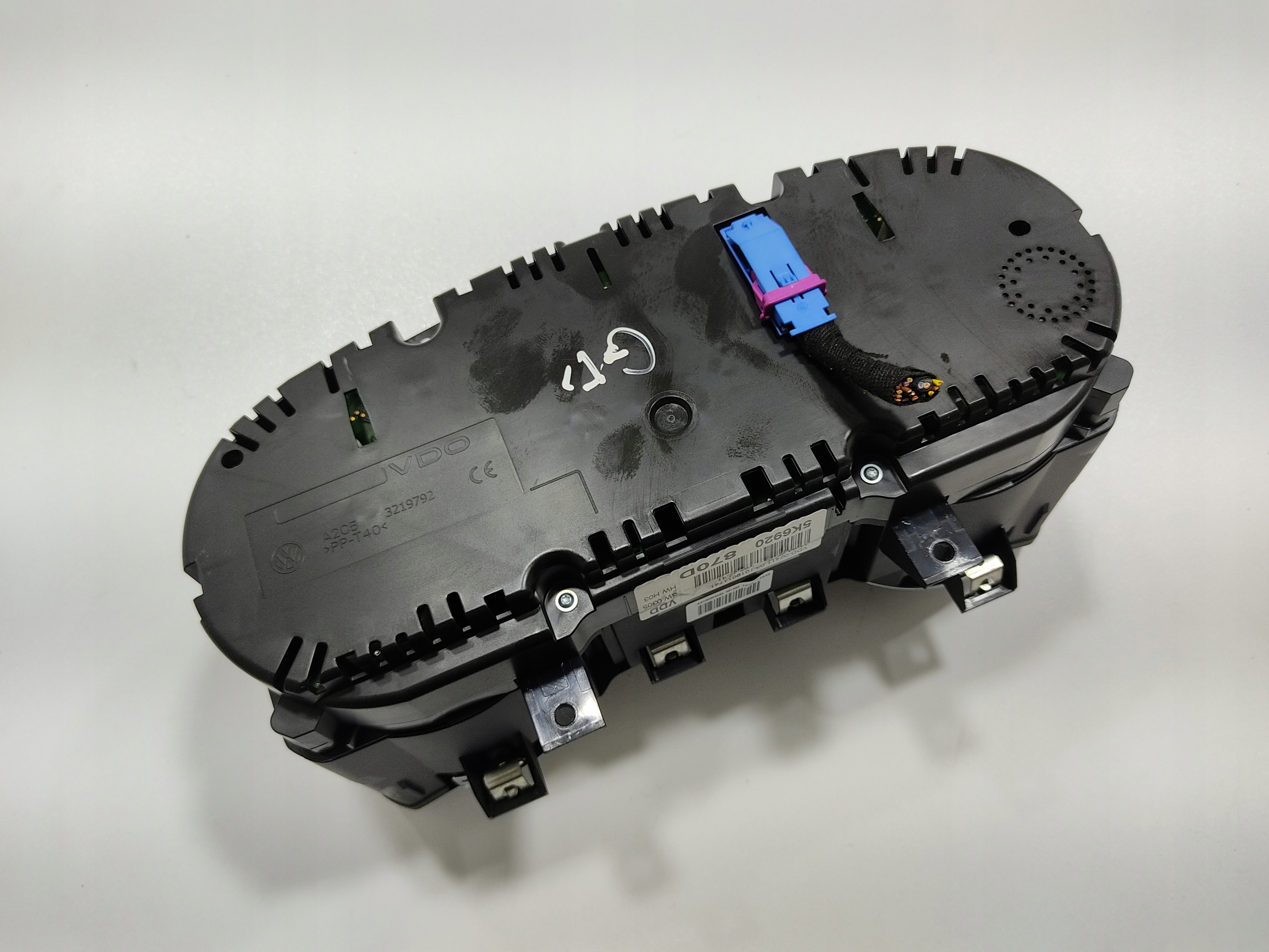 TACHOMETER BUDIKY VOLKSWAGEN GOLF VI GTI 2.0 TFSI 5K6920870D 2008-2012 EUROPA