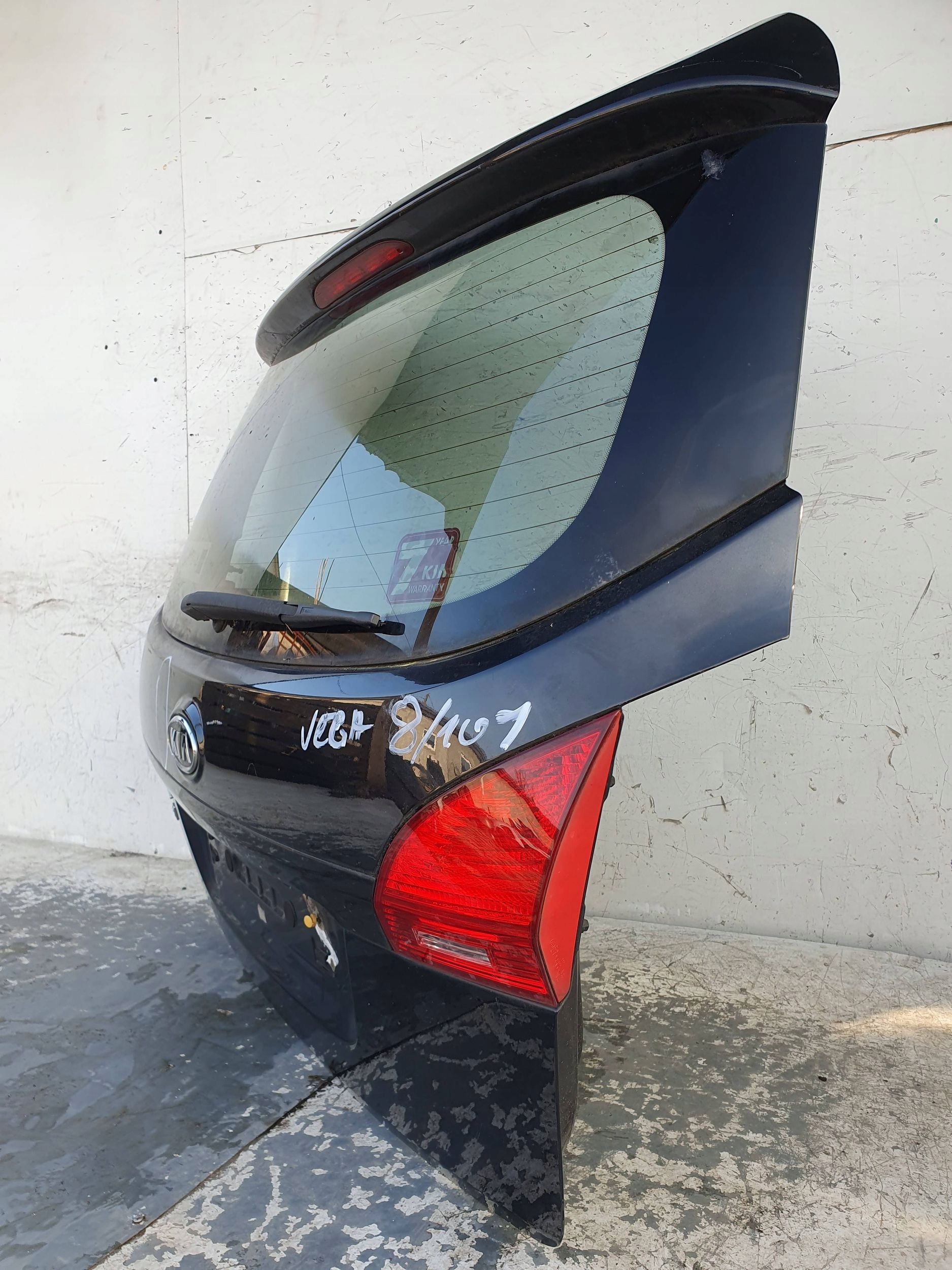 KIA Venga ZADNÁ KAPOTA