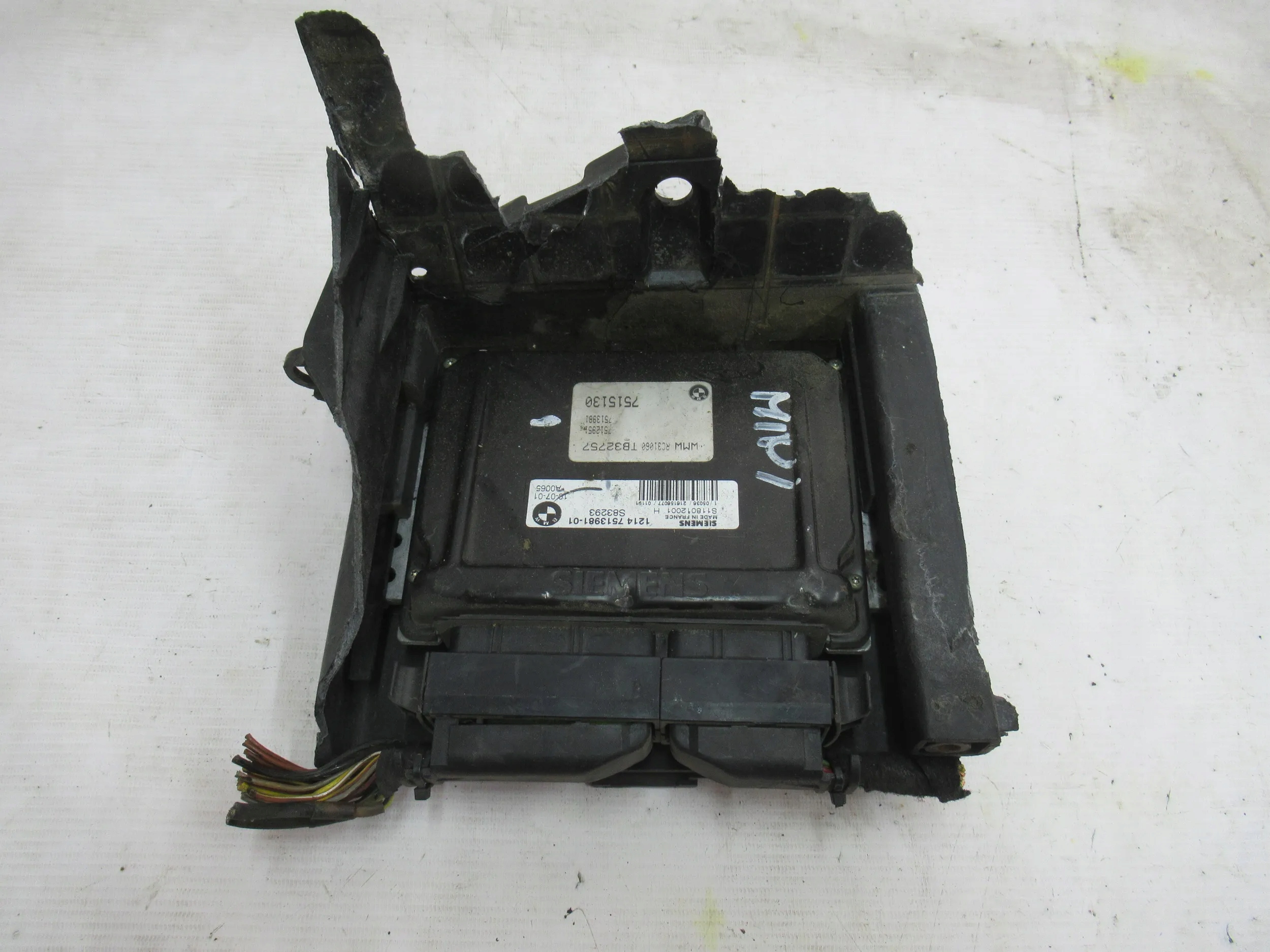 RIADIACA JEDNOTKA MOTORA MINI COOPER R50 1.6 16V