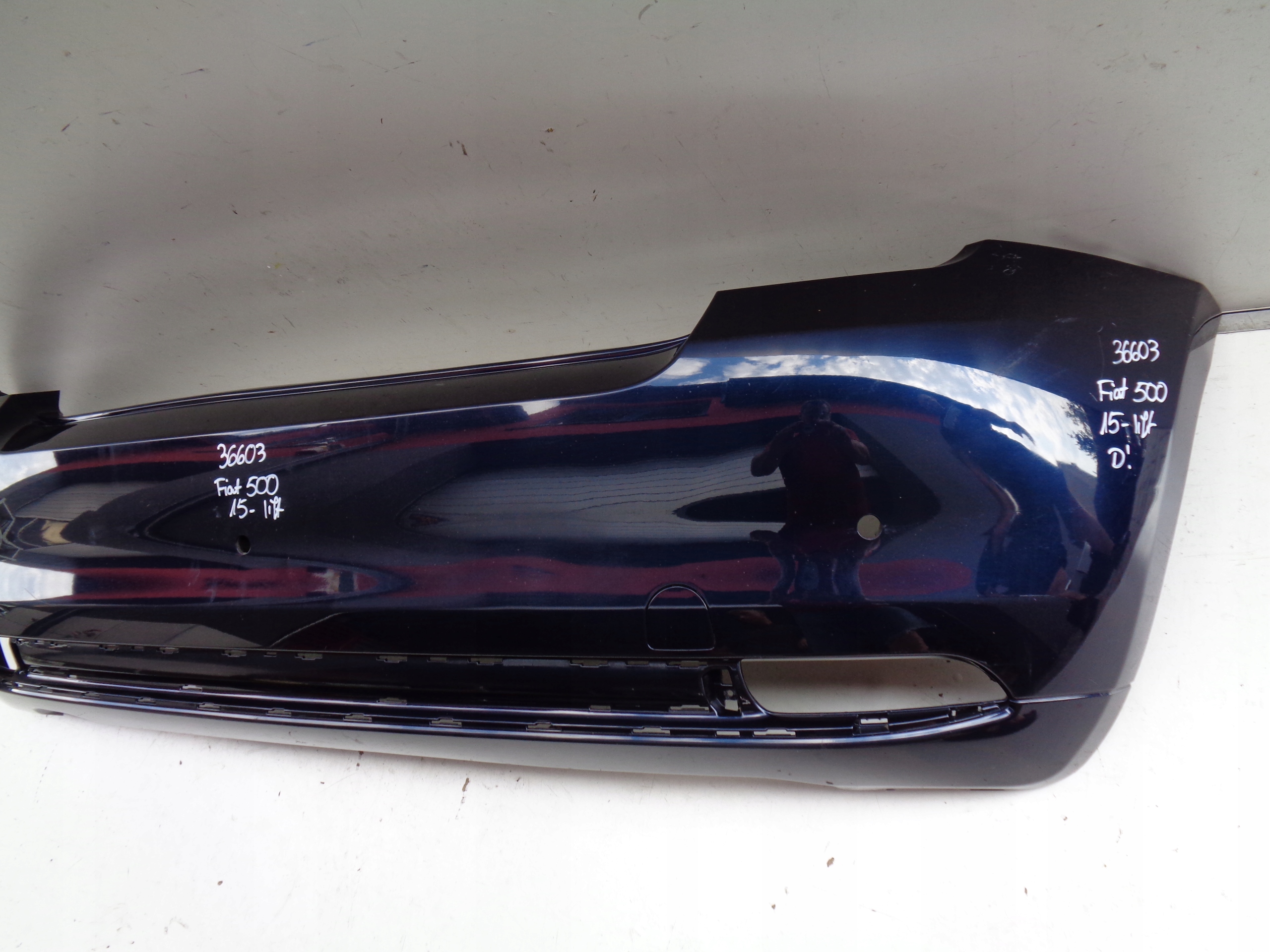 ZADNÝ NÁRAZNÍK FIAT 500 15- LIFT NR 36603