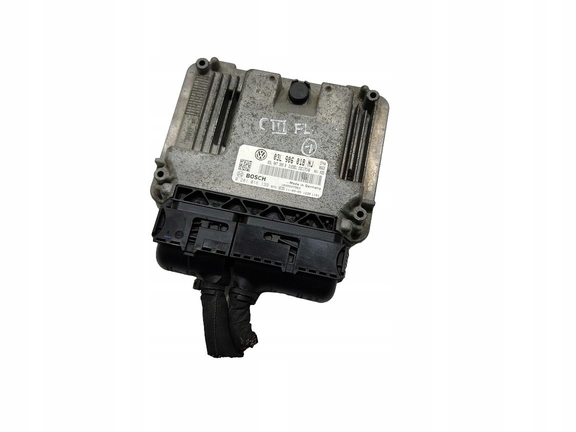 RIADIACA JEDNOTKA VOLKSWAGEN CADDY III 2.0 TDI 03L906018NJ 0281018139 11-