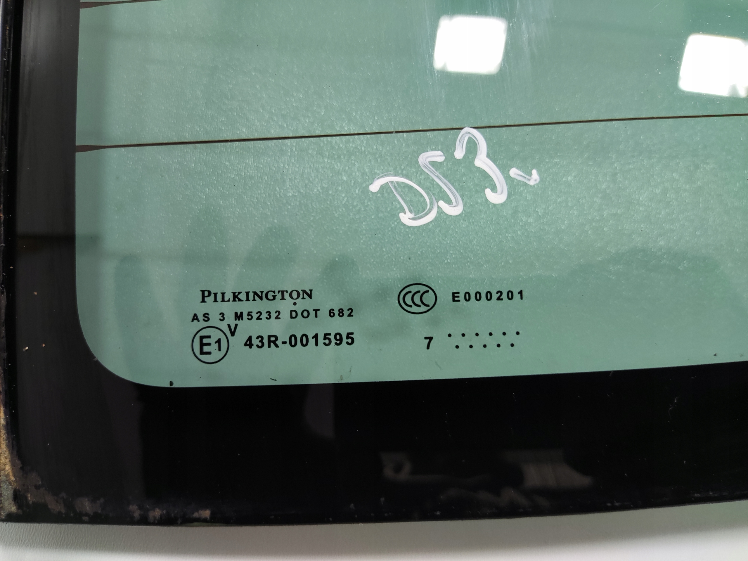 SKLO STRECHY STREŠNÉ OKNO CITROEN DS3 CABRIO 2013-2019