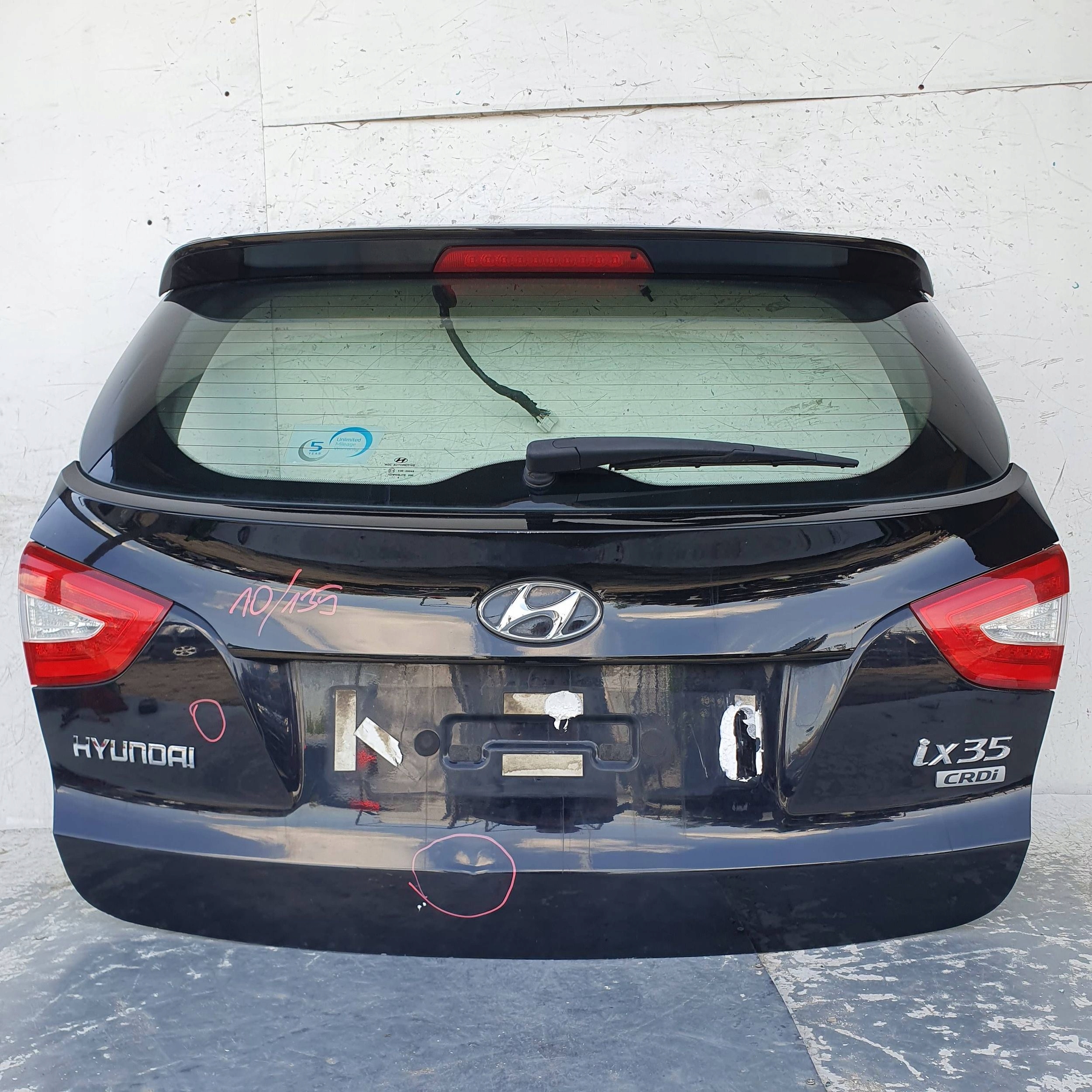 Hyundai ix35 ZAD ZADna ZADNÁ KAPOTA
