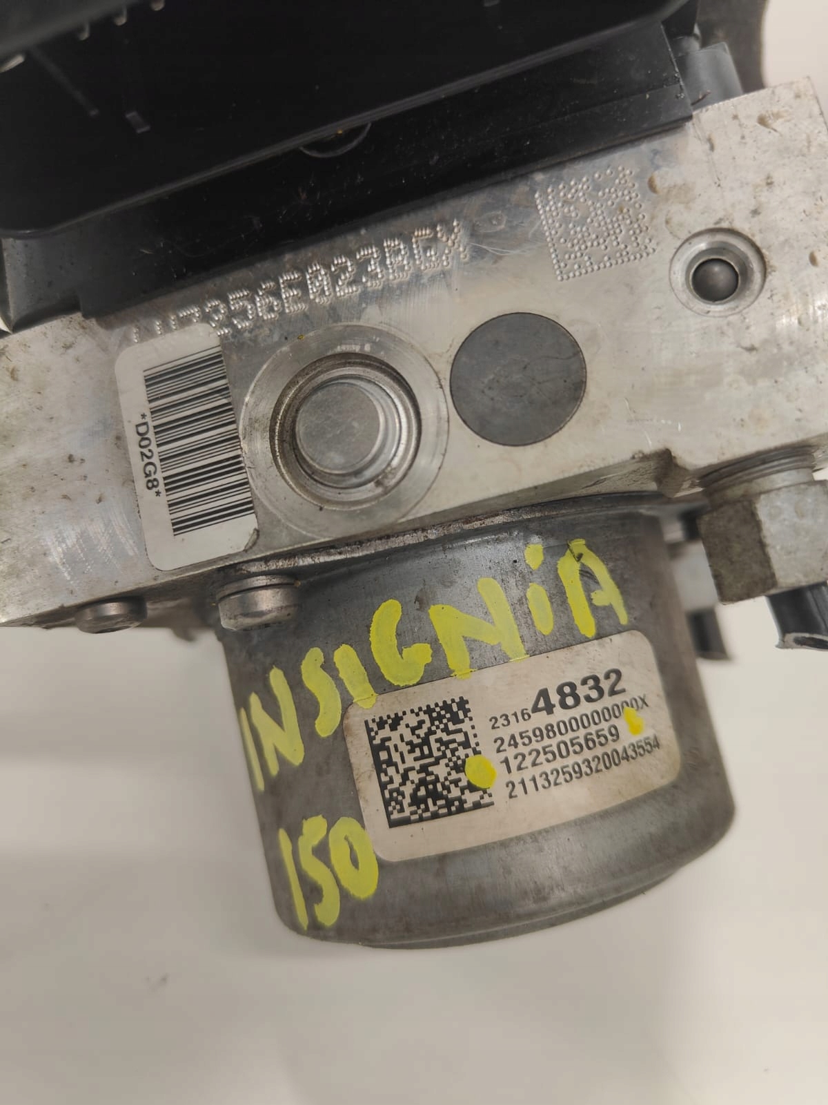 Opel insignia 122505659 RIADIACA JEDNOTKA KOCKA ABS