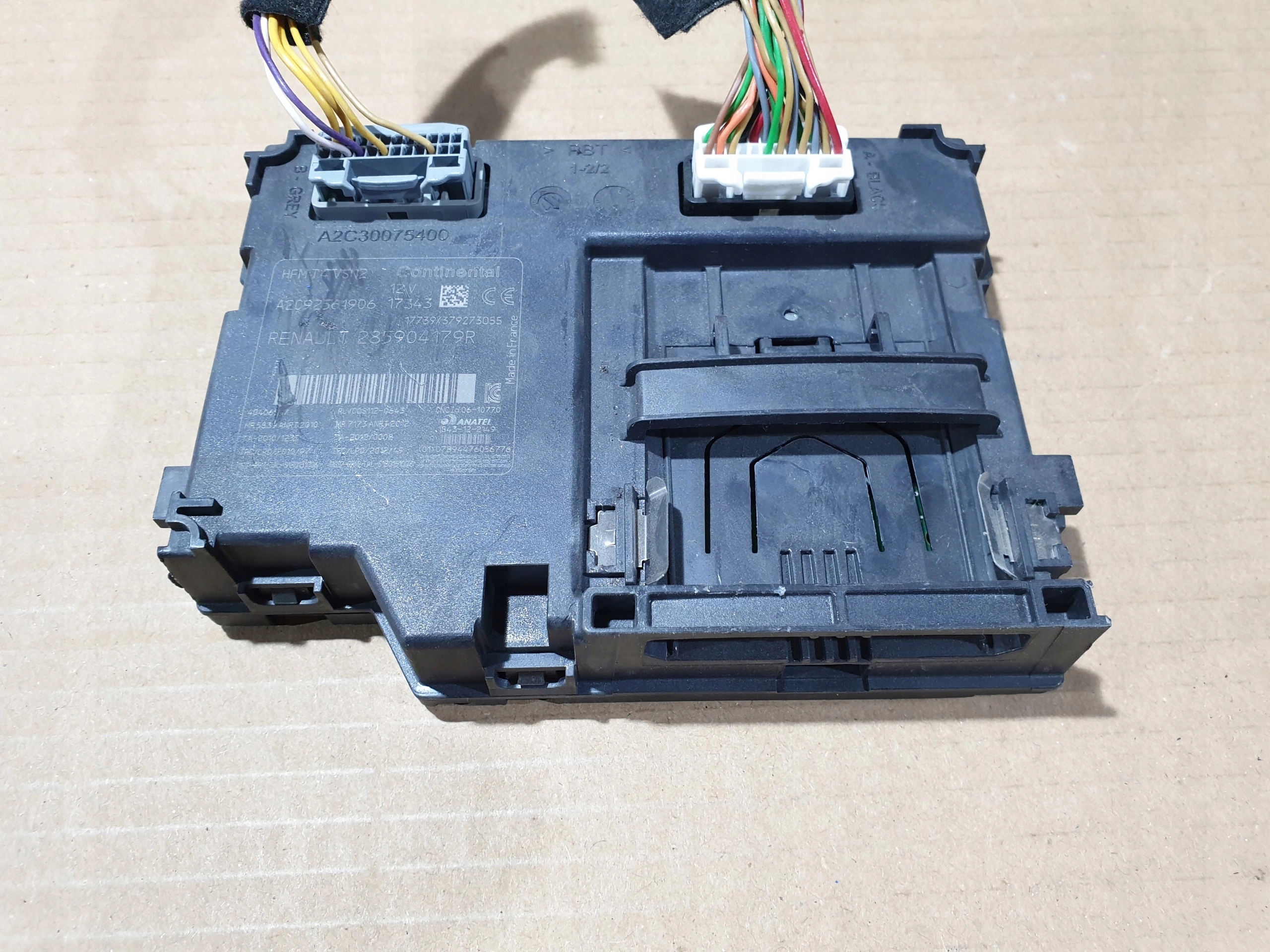 renault clio 4 IV lift ČÍTAČKA KARIET 285904179r