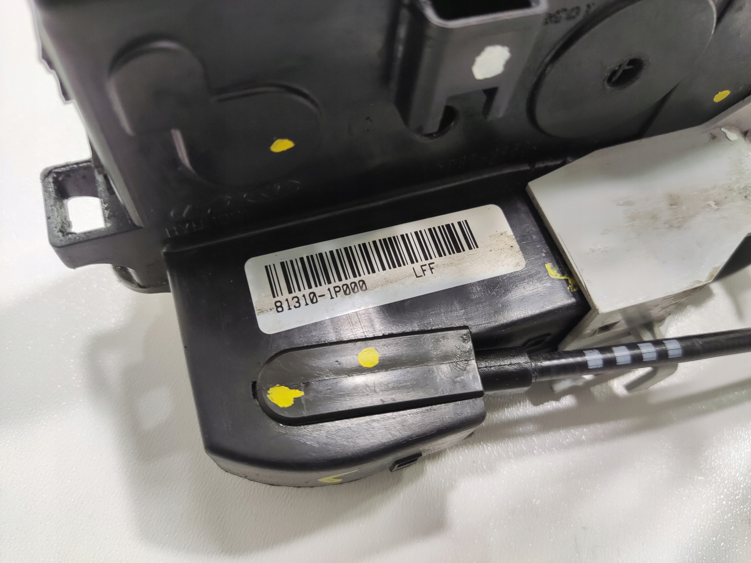 ZAMOK LAVYCH PREDNYCH DVERI KIA VENGA 2014-2019 LIFT 81310-1P000 6 PIN