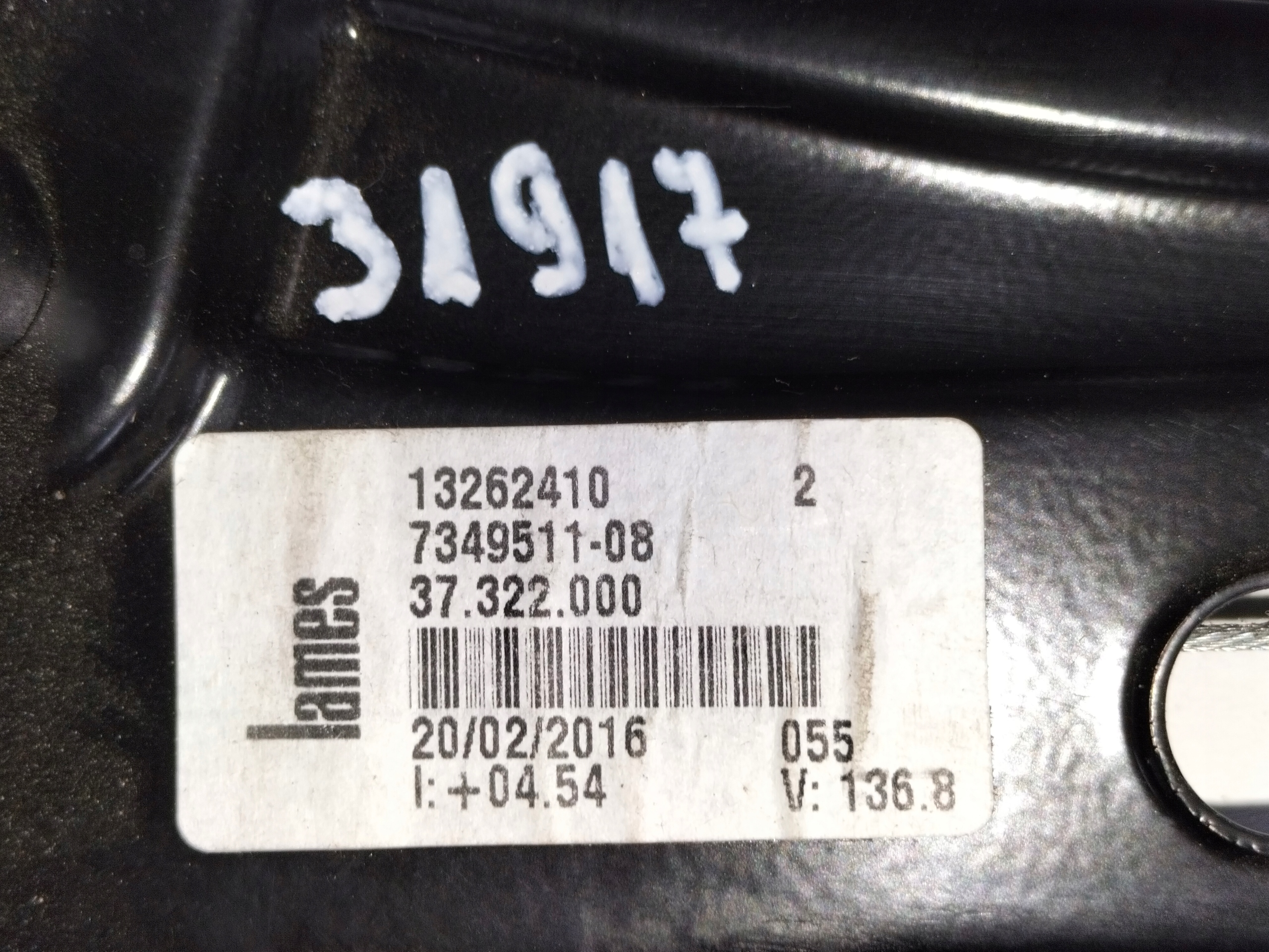 ĽAVE ZADNÉ SŤAHOVANIE OKNA BMW X1 F48 15-