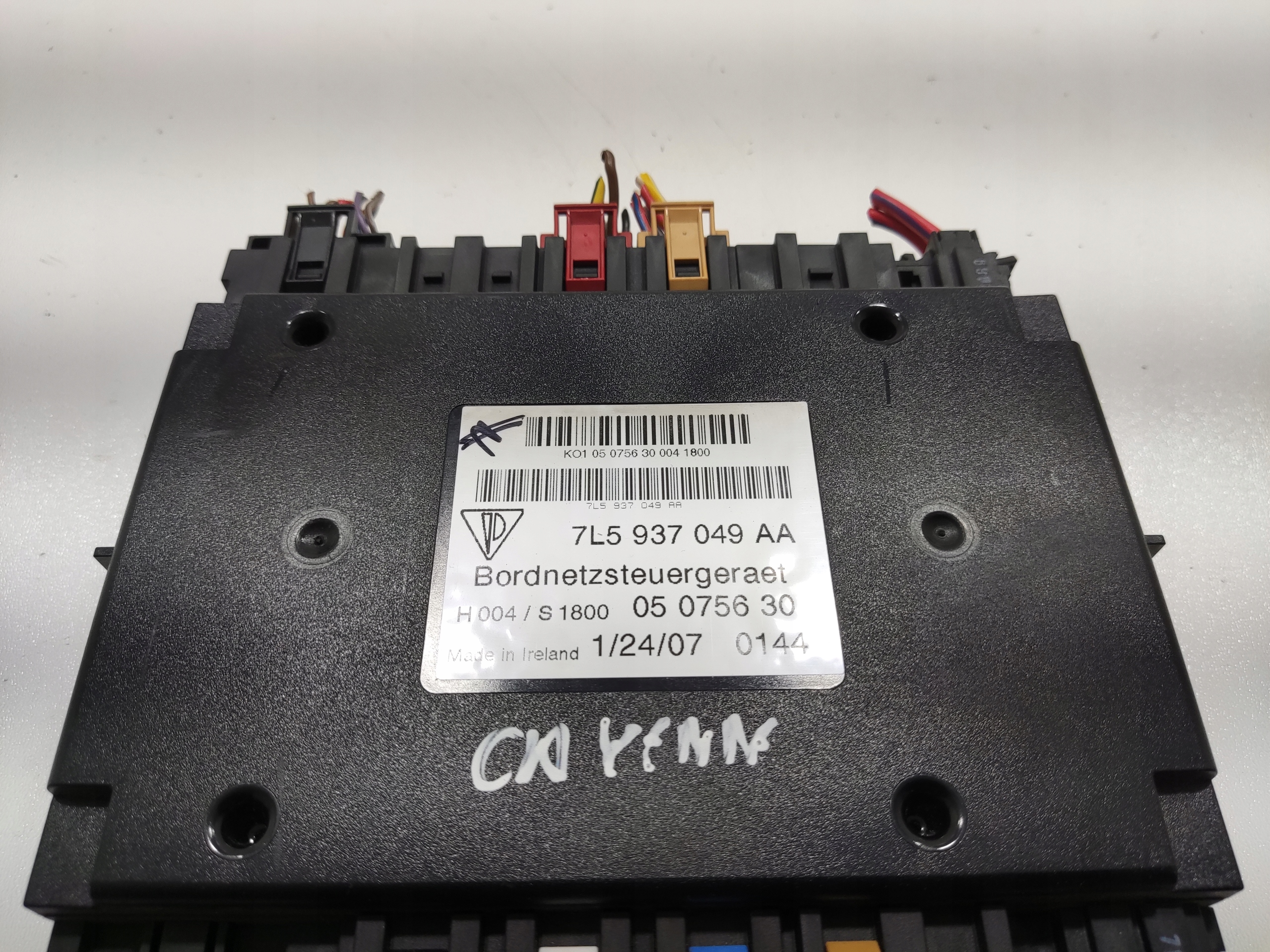 MODUL RIADIACA JEDNOTKA KOMFORTU PORSCHE CAYENNE I 2007-2009 LIFT 7L5937049AA