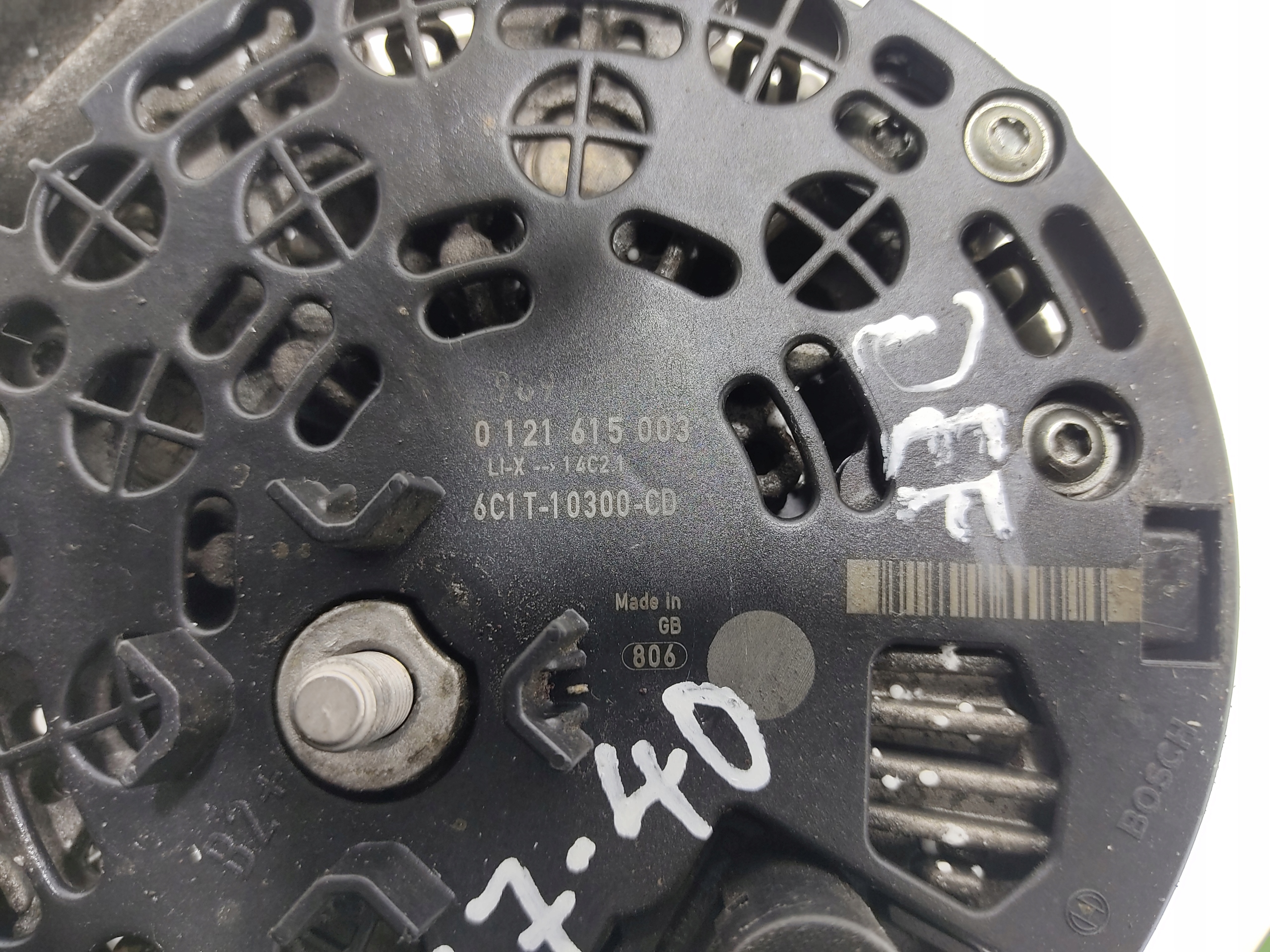 ALTERNÁTOR LAND ROVER DEFENDER 2.4 TDCI 6C1T-10300-CD 0121615003 2007-2014