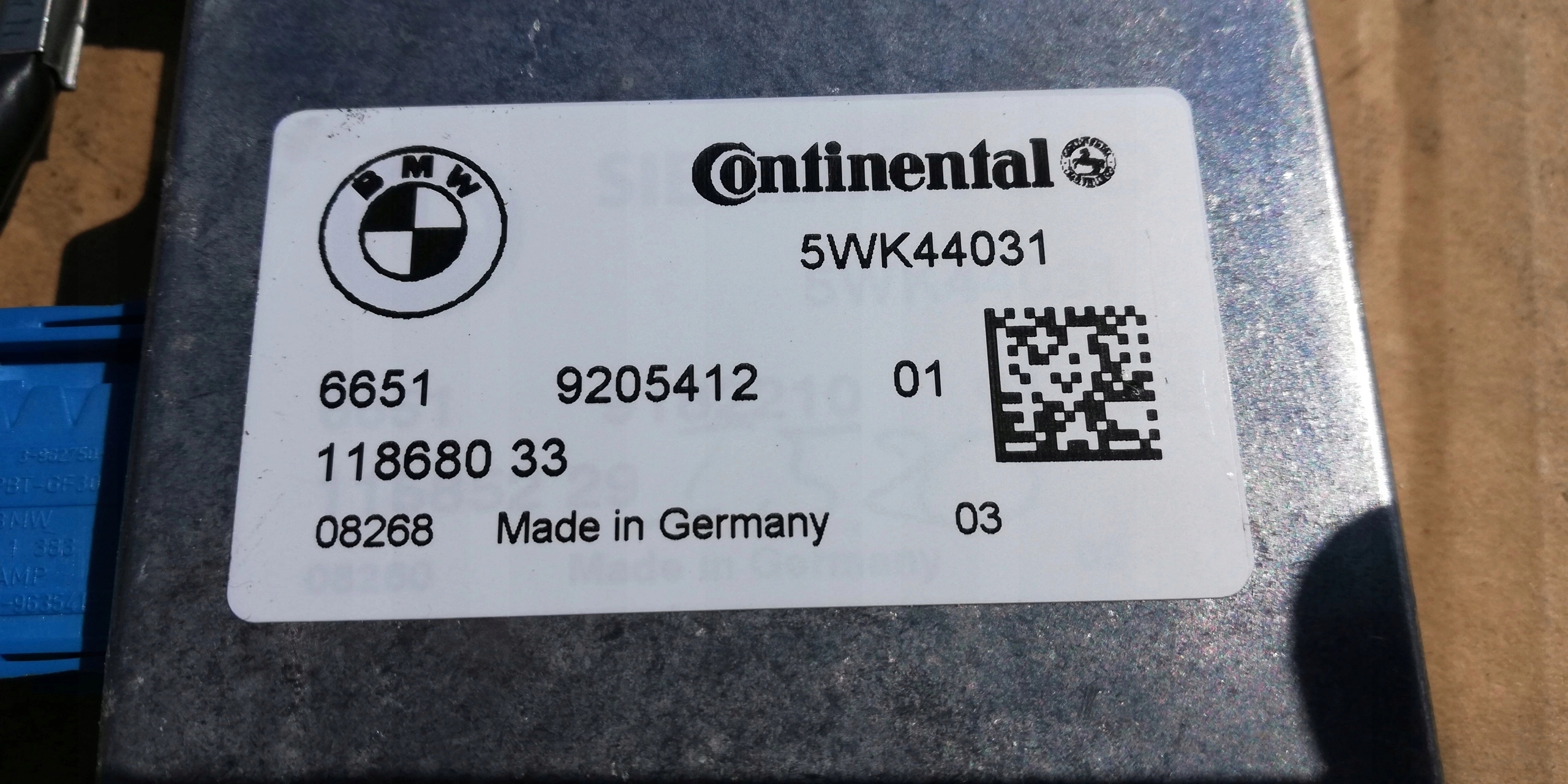 BMW 7 F01 F02 MODUL KAMERY 9205412