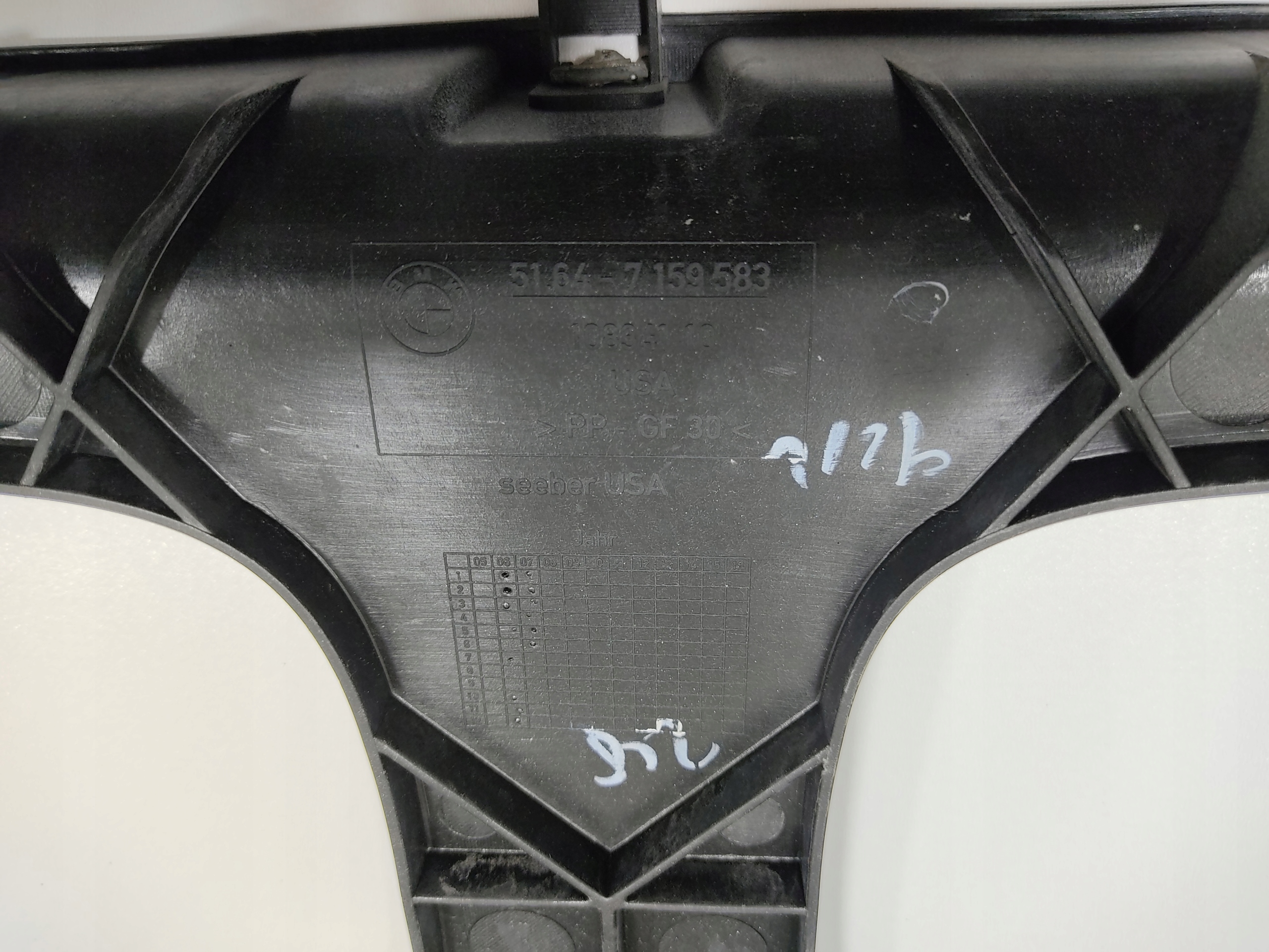 VOLANT NASAVANIE VZDUCHU VÝSTUHA BMW X5 E70 7159583 2006-2009