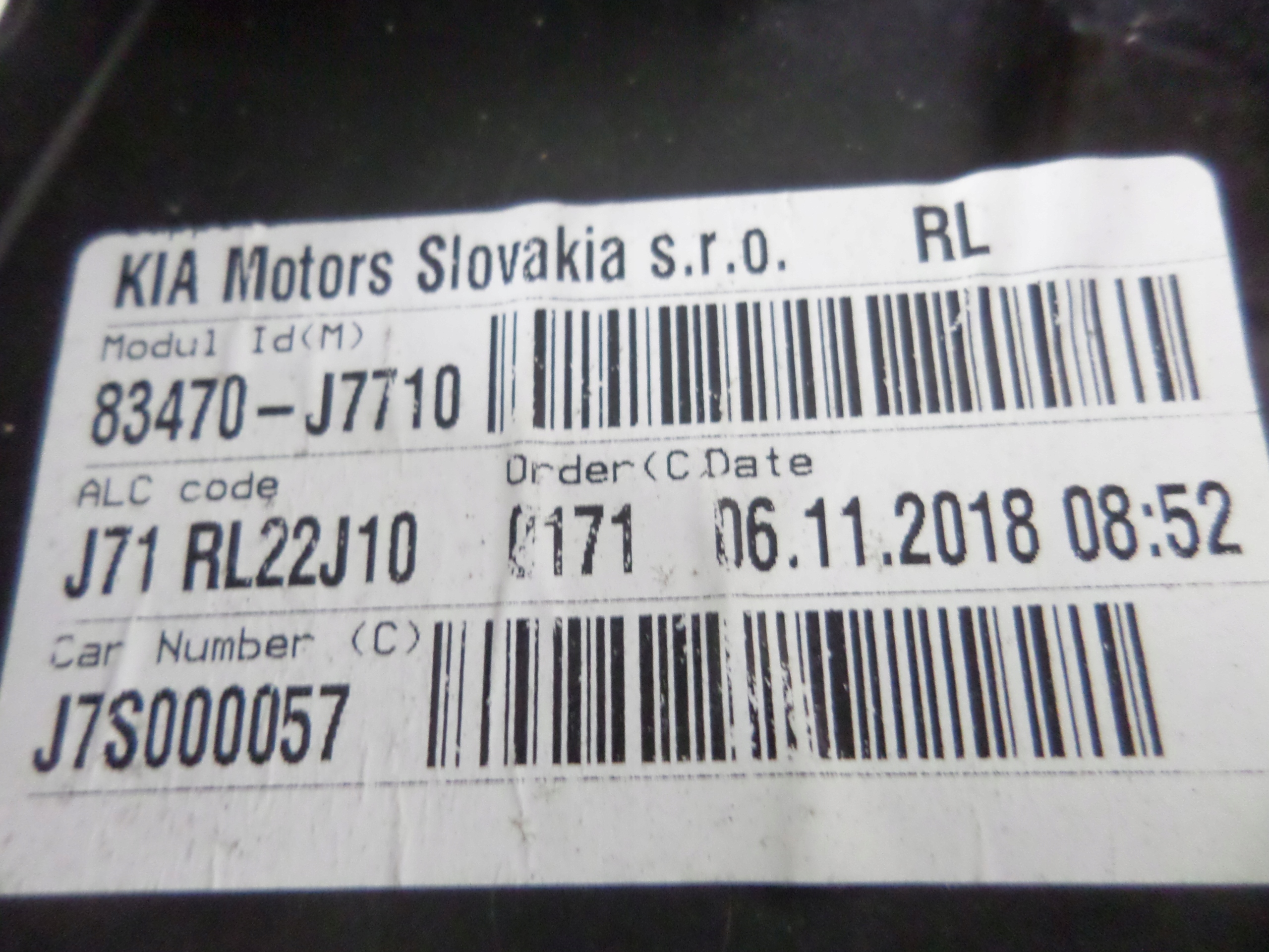 LAVE ZADNE STAHOVANIE OKNA KIA PROCEED III 18-