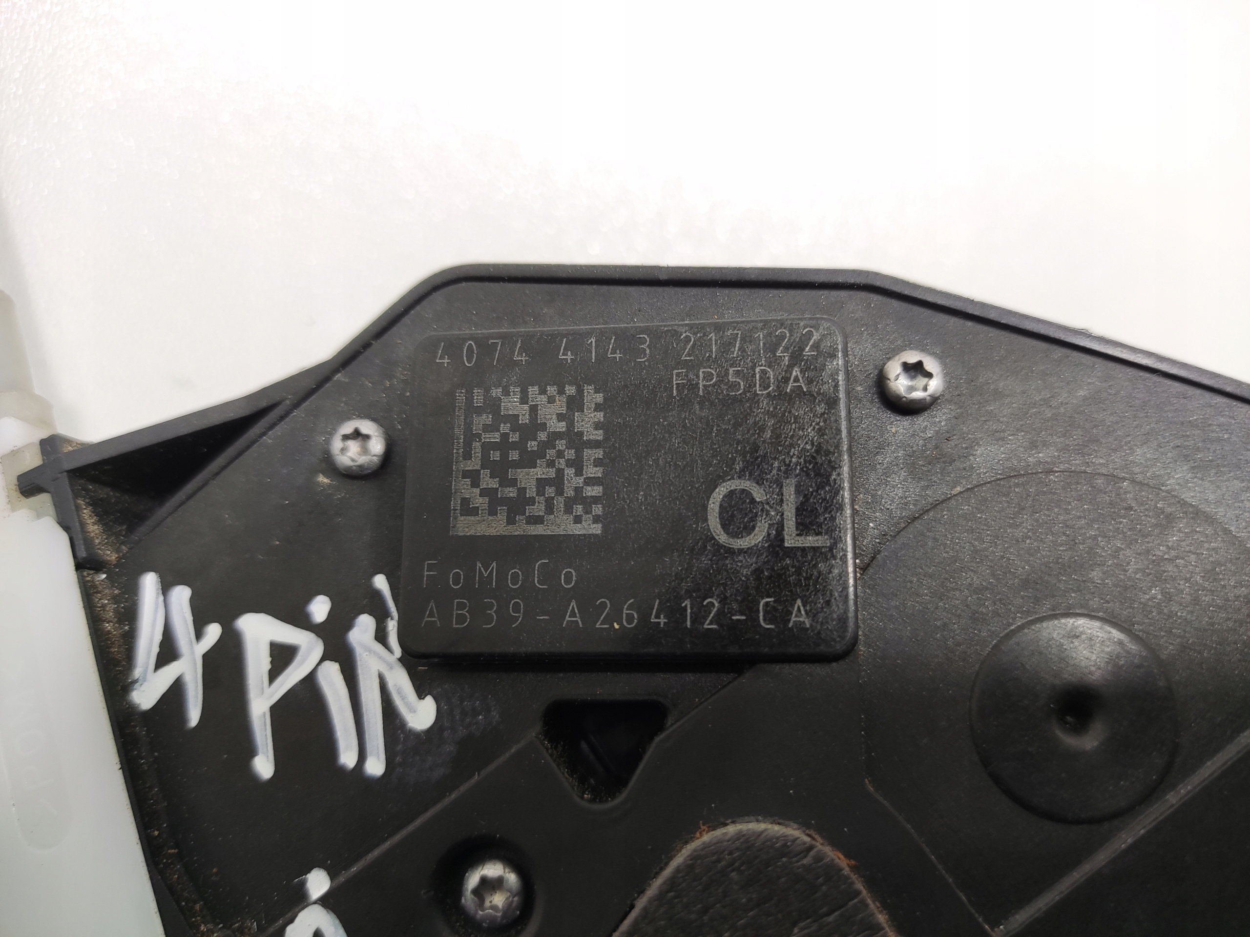 ZAMOK PRAVYCH ZADNYCH DVERI FORD RANGER IV V AB39-A26412-CA 4 PINY 2012-18