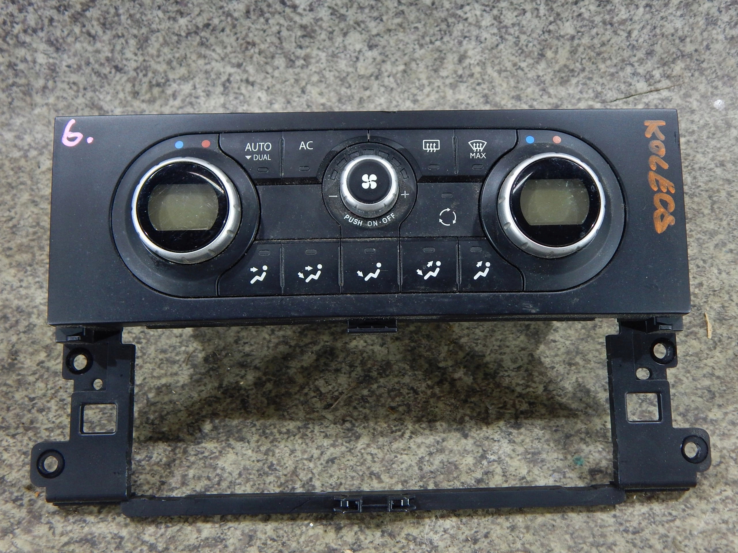 renault koleos OVLADANIE KURENIA 27500 JY58C