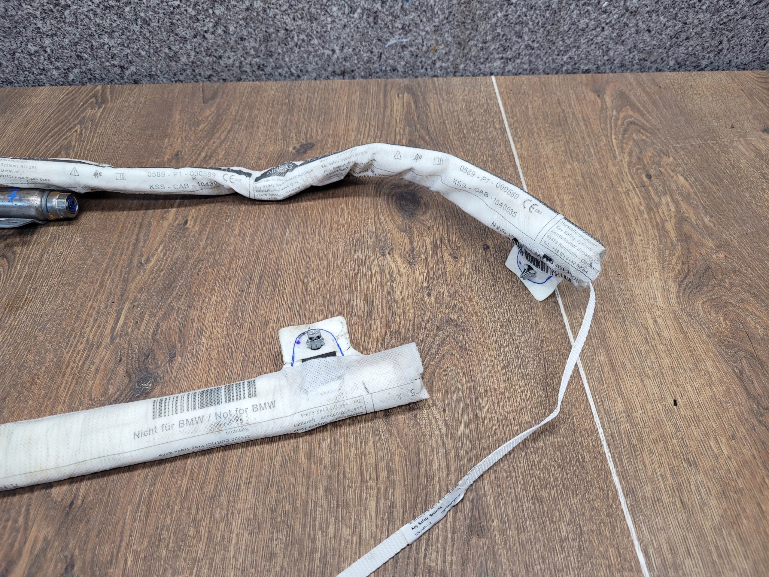 BMW 5 G30 LAVY STROPNY AIRBAG