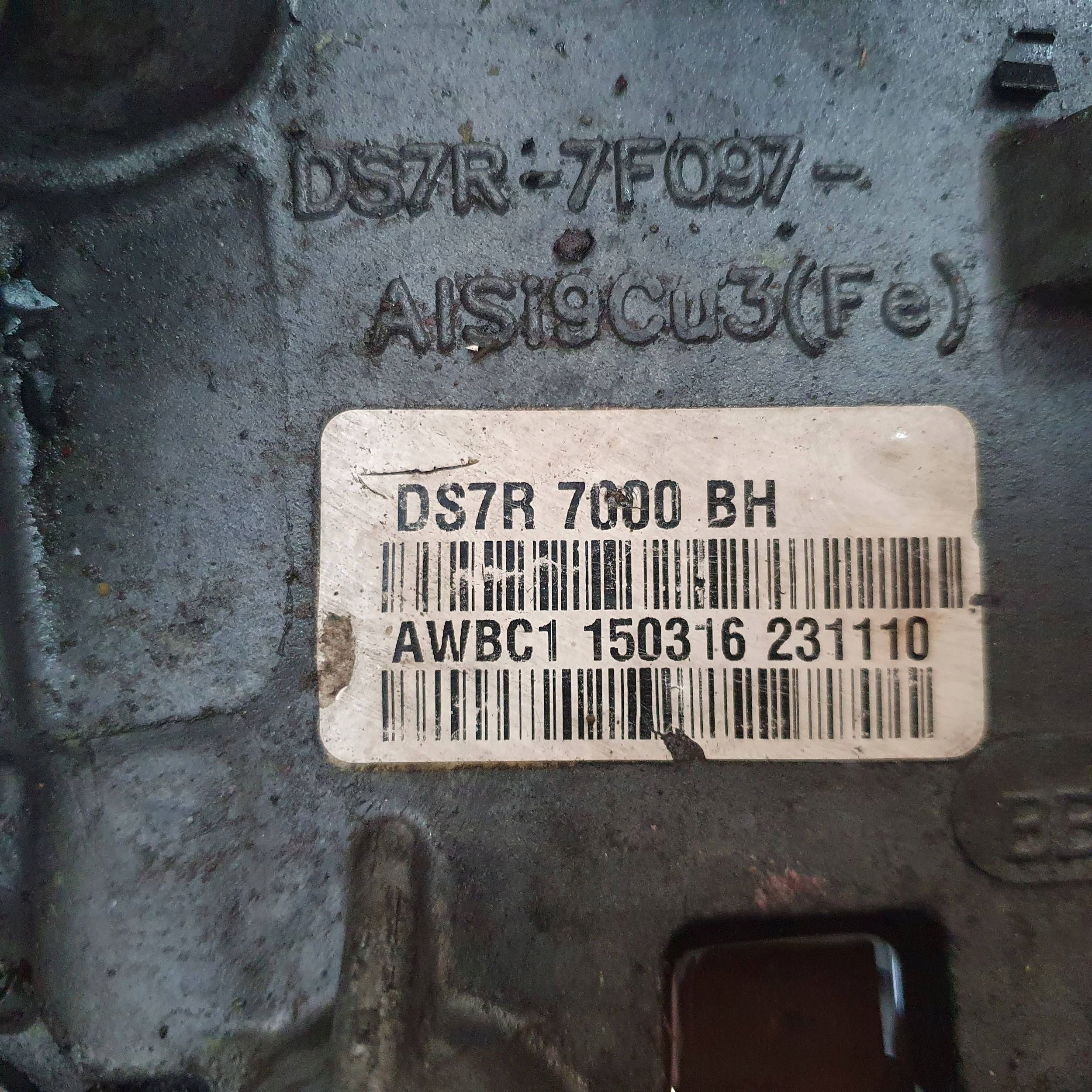 Ford smax s-max 2.0 tdci mk2 DS7R7000BH AUTOMAT PREVODOVKA