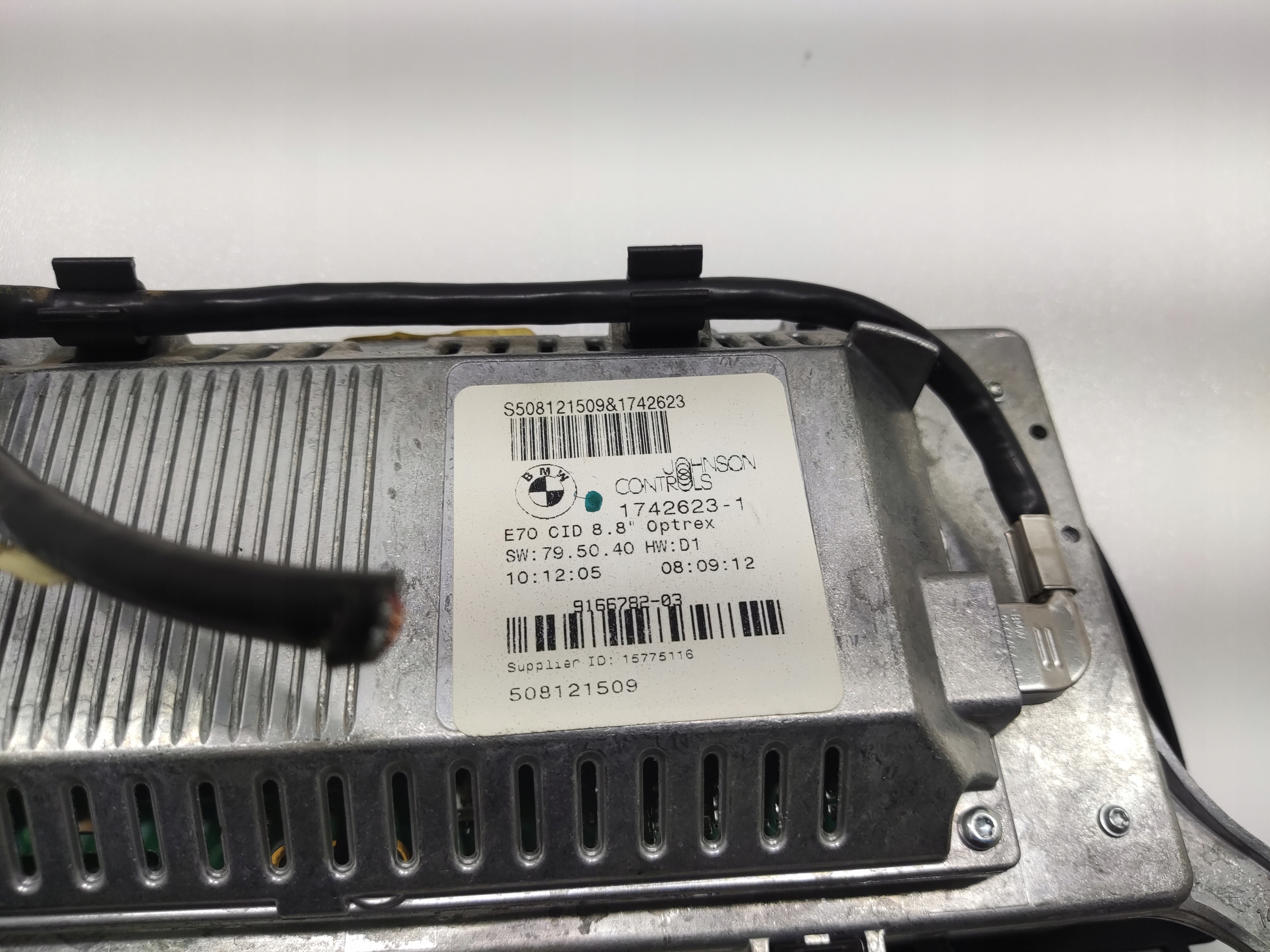 DISPLEJ RADIA NAVIGACIE BMW X6 E71 9166782 1742623 2007-2014