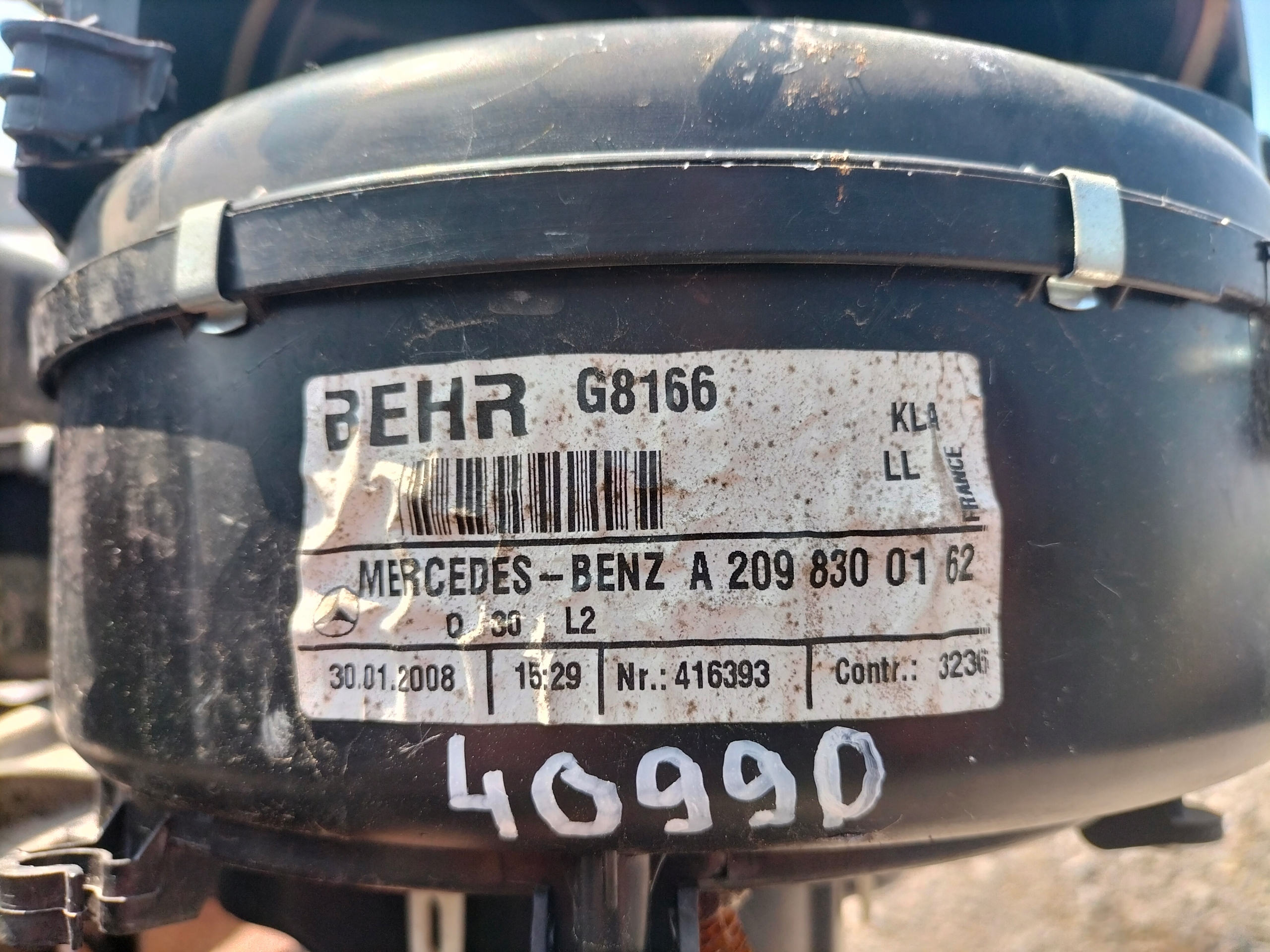 MOTORCEK KURENIA MERCEDES CLC C203 08- 1.8B
