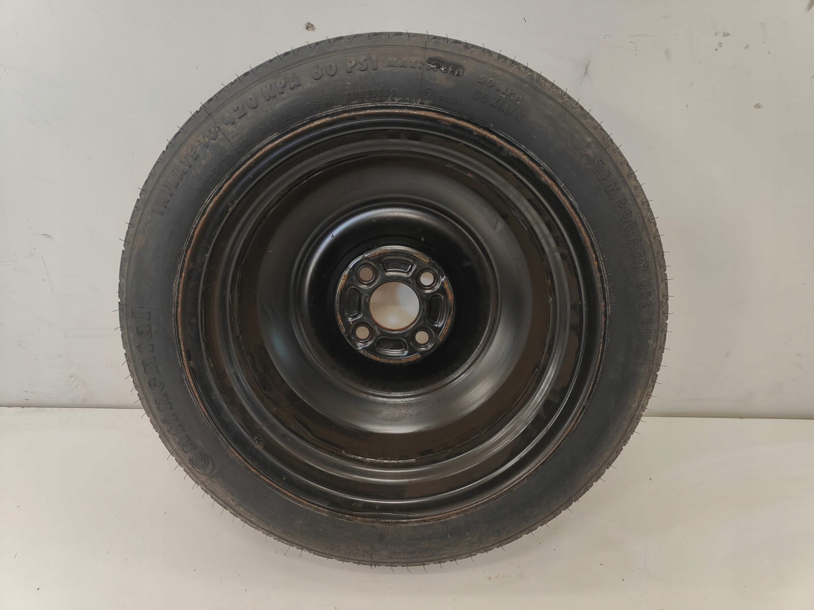 Suzuki swift 4×100 125/70 r15 continental REZERVA DOJAZDOVÉ KOLESO