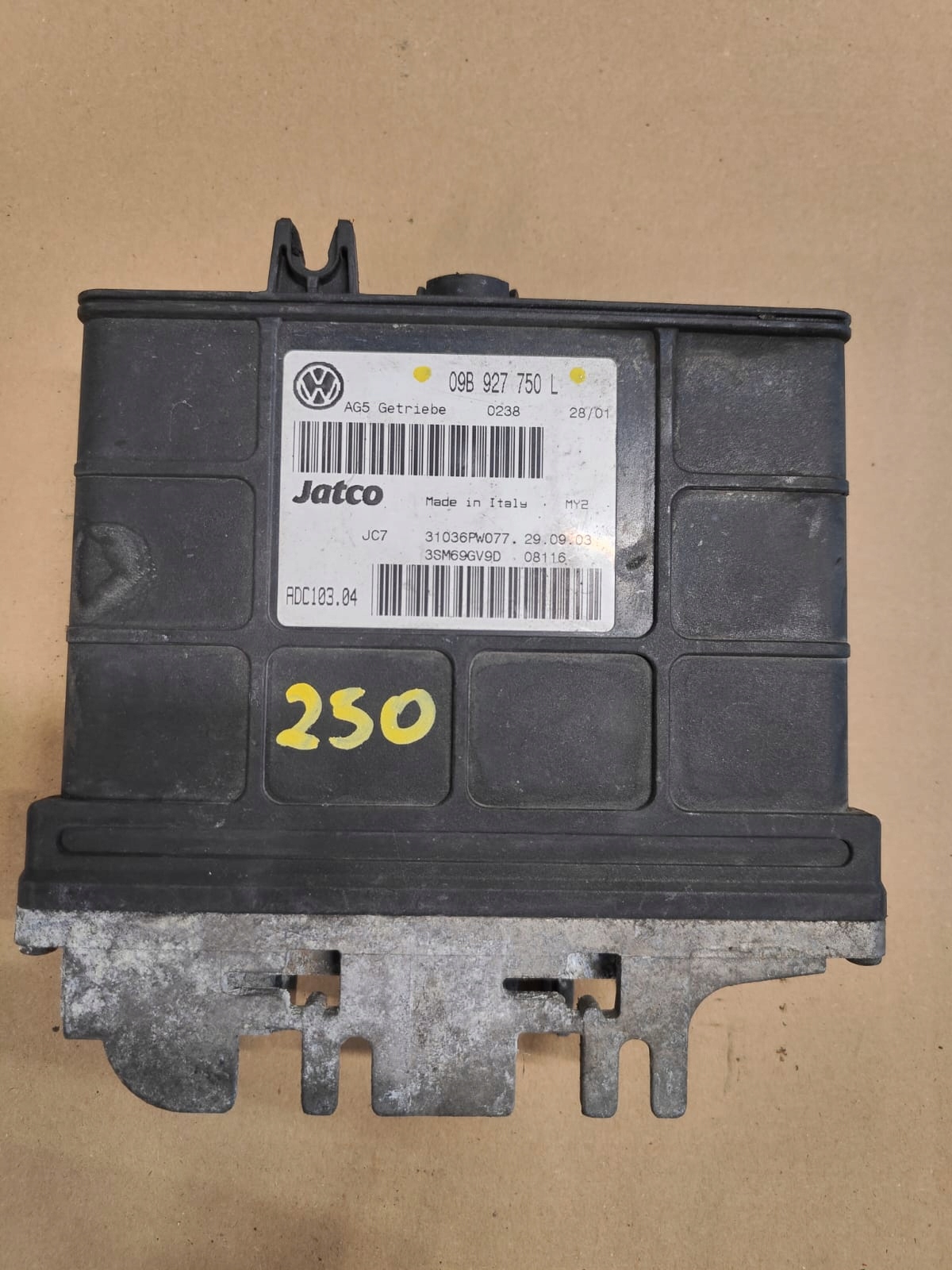 Seat Alhambra oe 09B927750L MODUL RIADIACA JEDNOTKA SKRZYNI