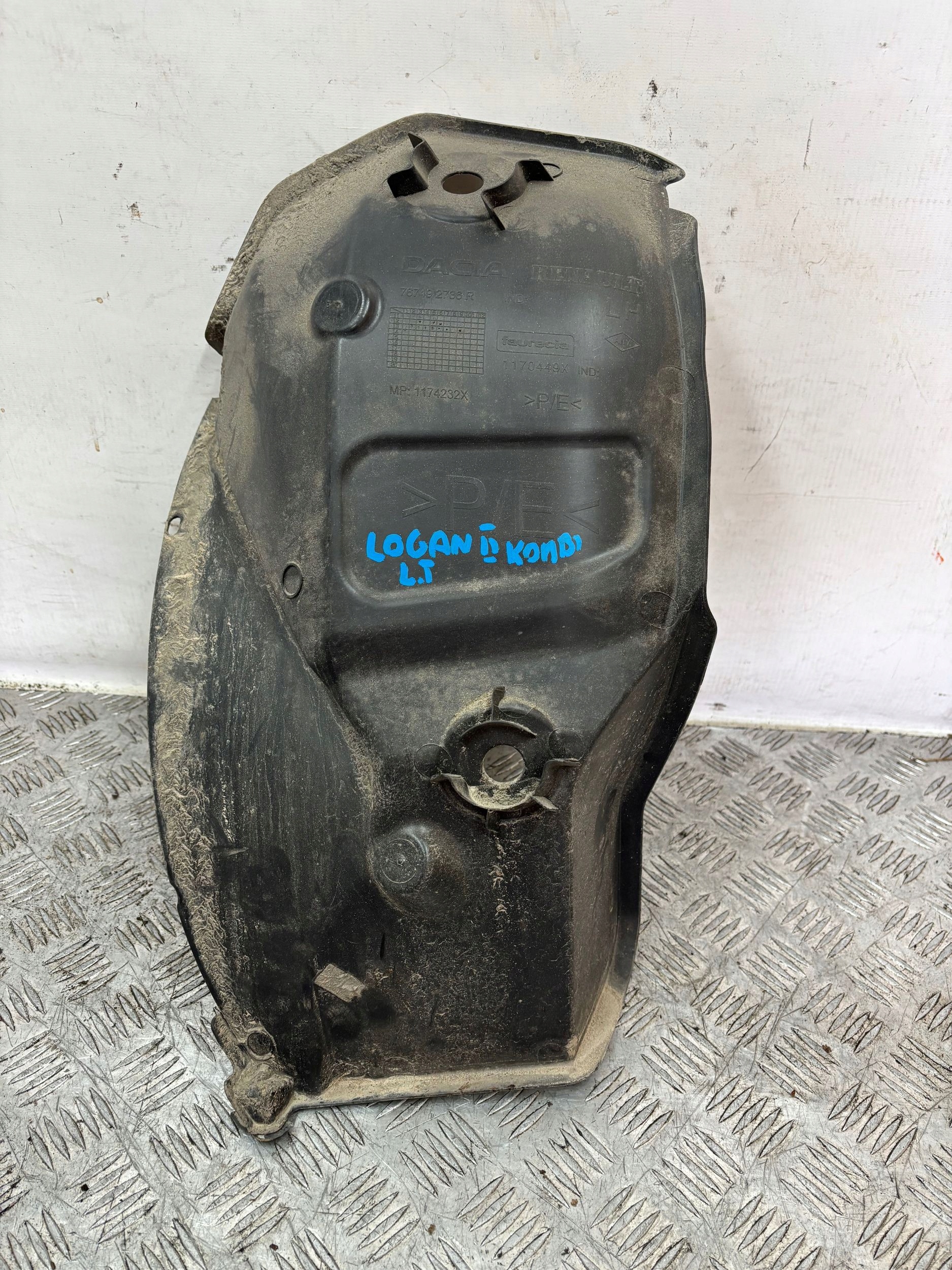 LAVY ZADNY PODBLATNIK DACIA LOGAN II 2 MCV KOMBI 12-