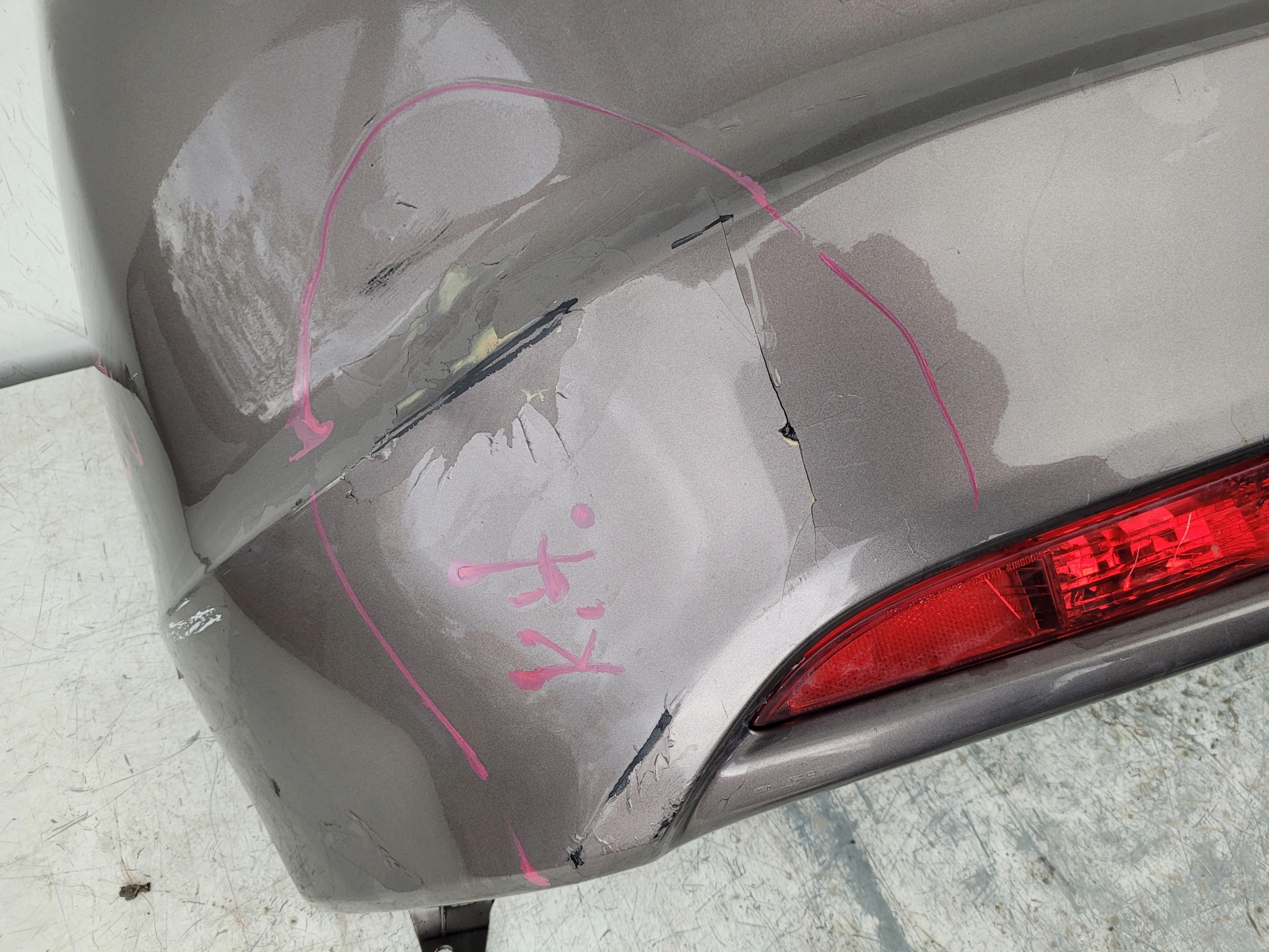 HONDA CIVIC IX HB NÁRAZNÍK ZADNÝ NÁRAZNÍK