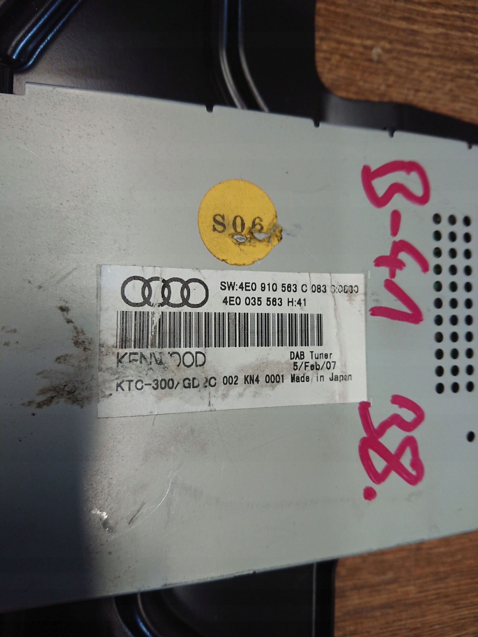 AUDI Q7 4L MODUL RADIA 4E0035563