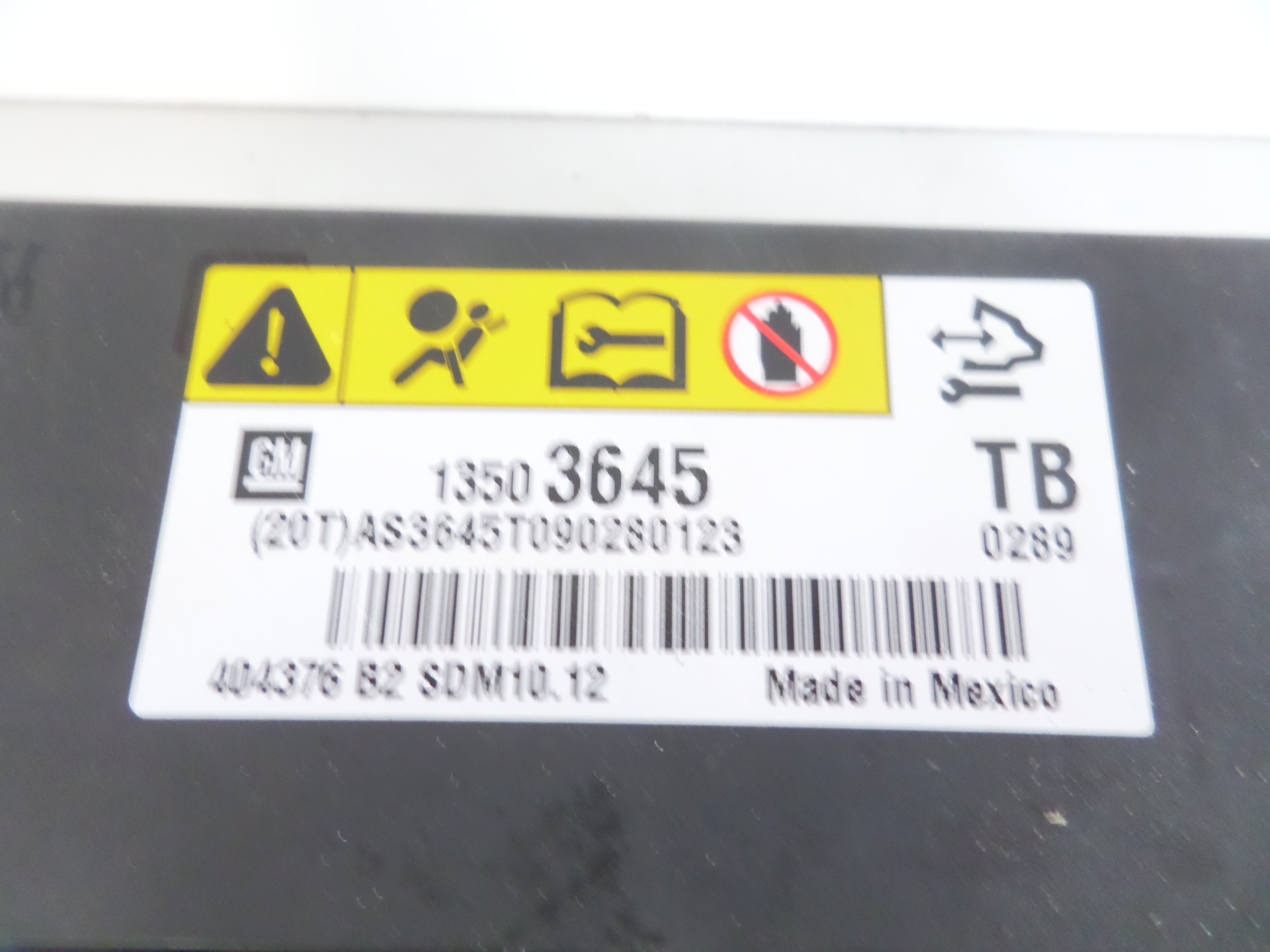 MODUL RIADIACA JEDNOTKA AIRBAGOV OPEL INSIGNIA A 08-17