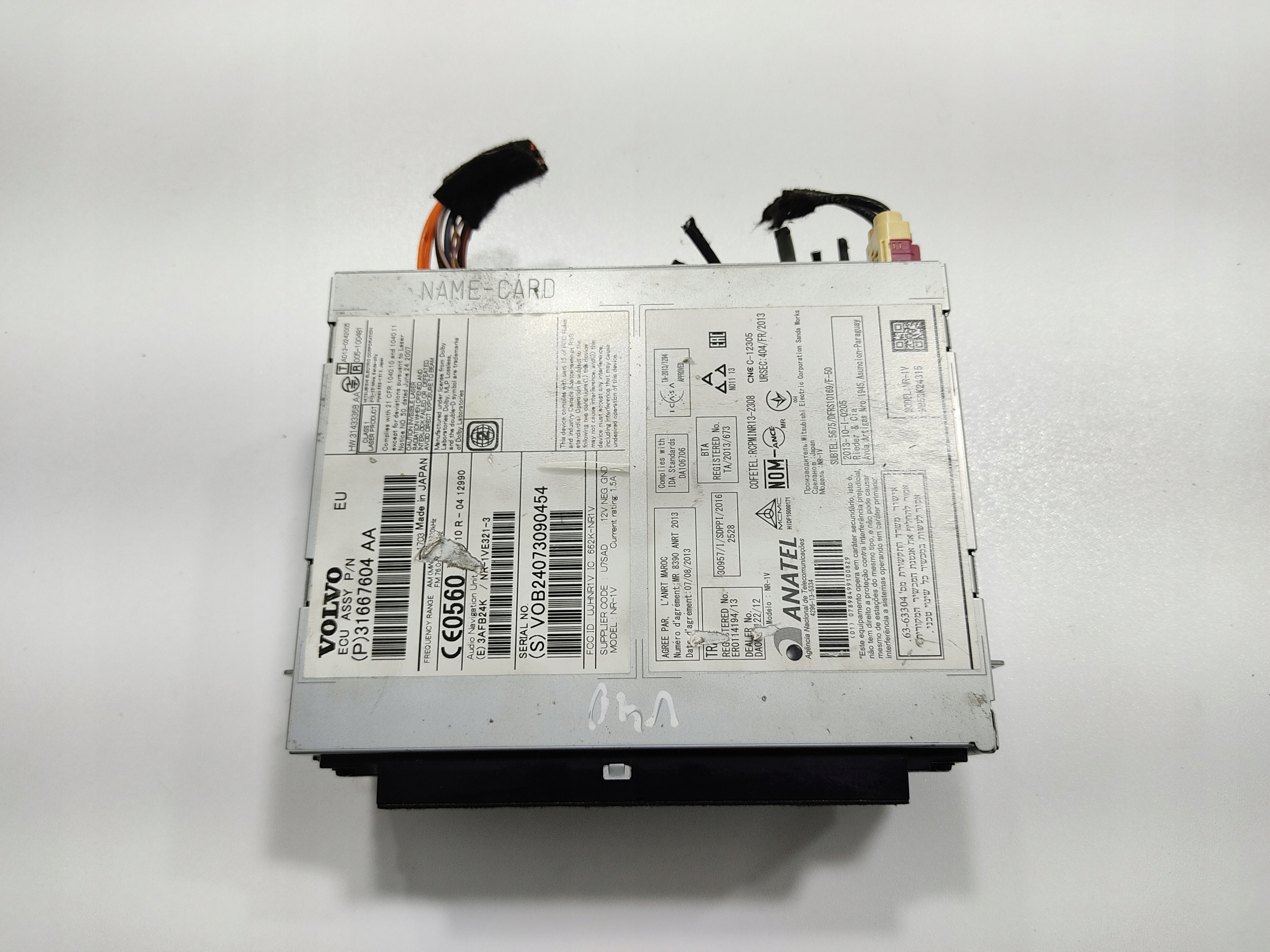 RADIO NAVIGACIA VOLVO V40 II D2 31667604 2016-2019 LIFT