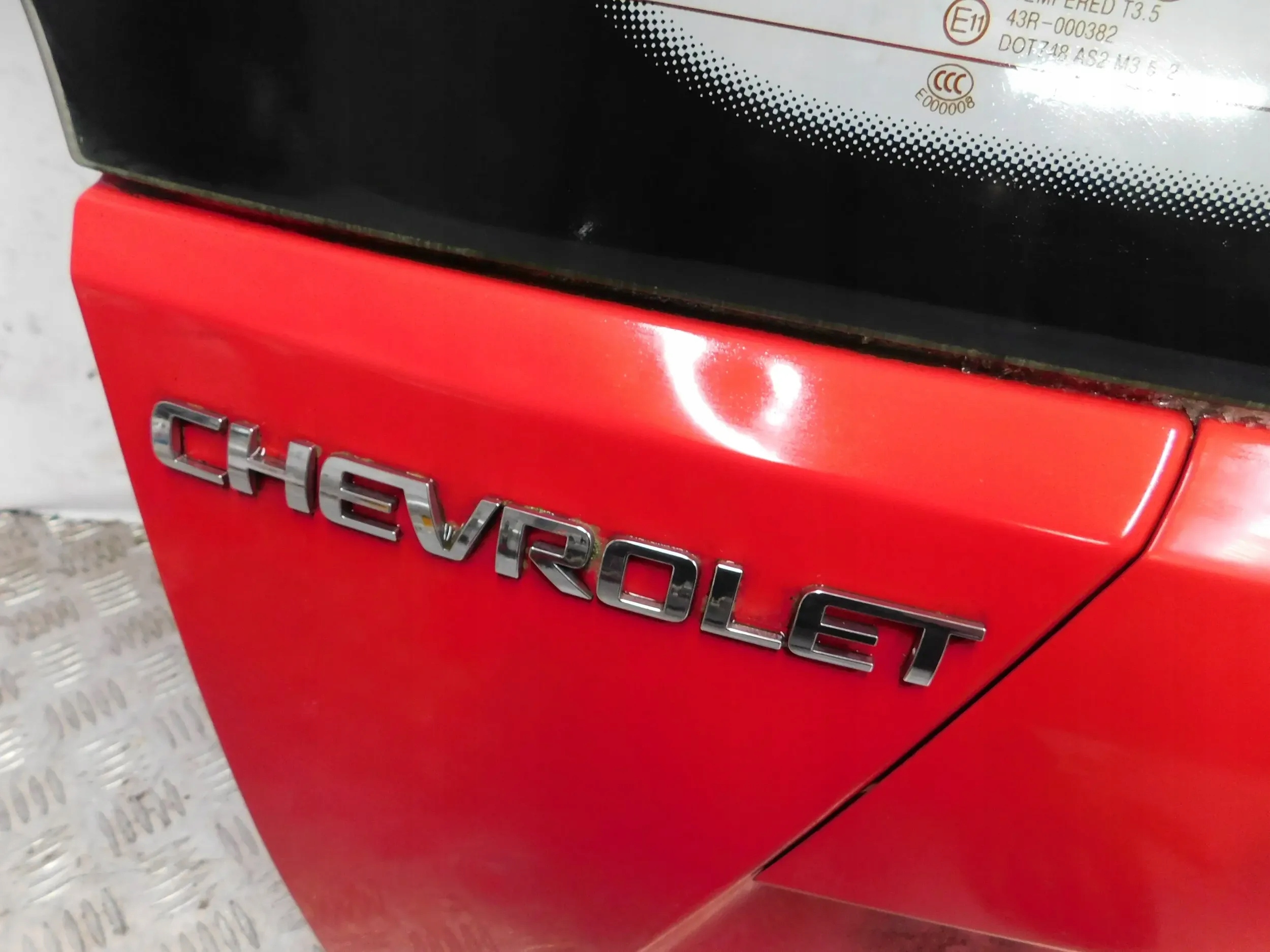 ZADNÁ KAPOTA CHEVROLET SPARK 09-