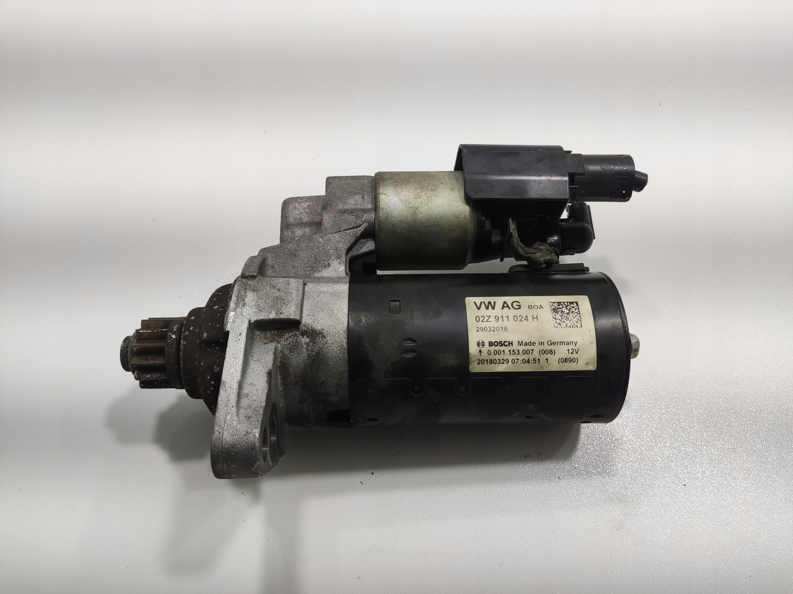 STARTER VOLKSWAGEN CADDY III IV 2K5 2.0 TDI 2015-2019 LIFT 02Z911024H