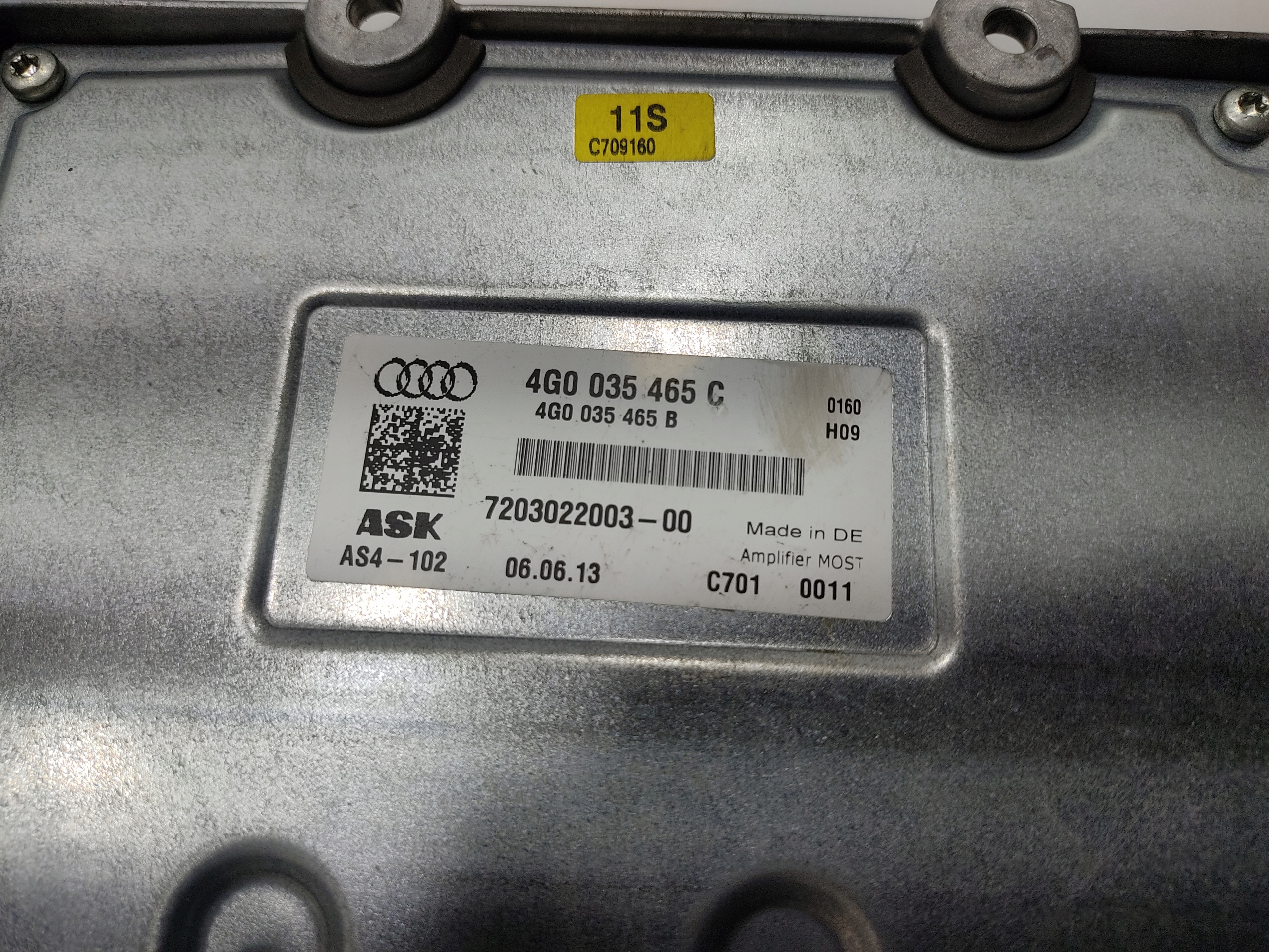 ZOSILNOVAC AUDI A7 4G 4G0035465B 4G0035465C 10-14