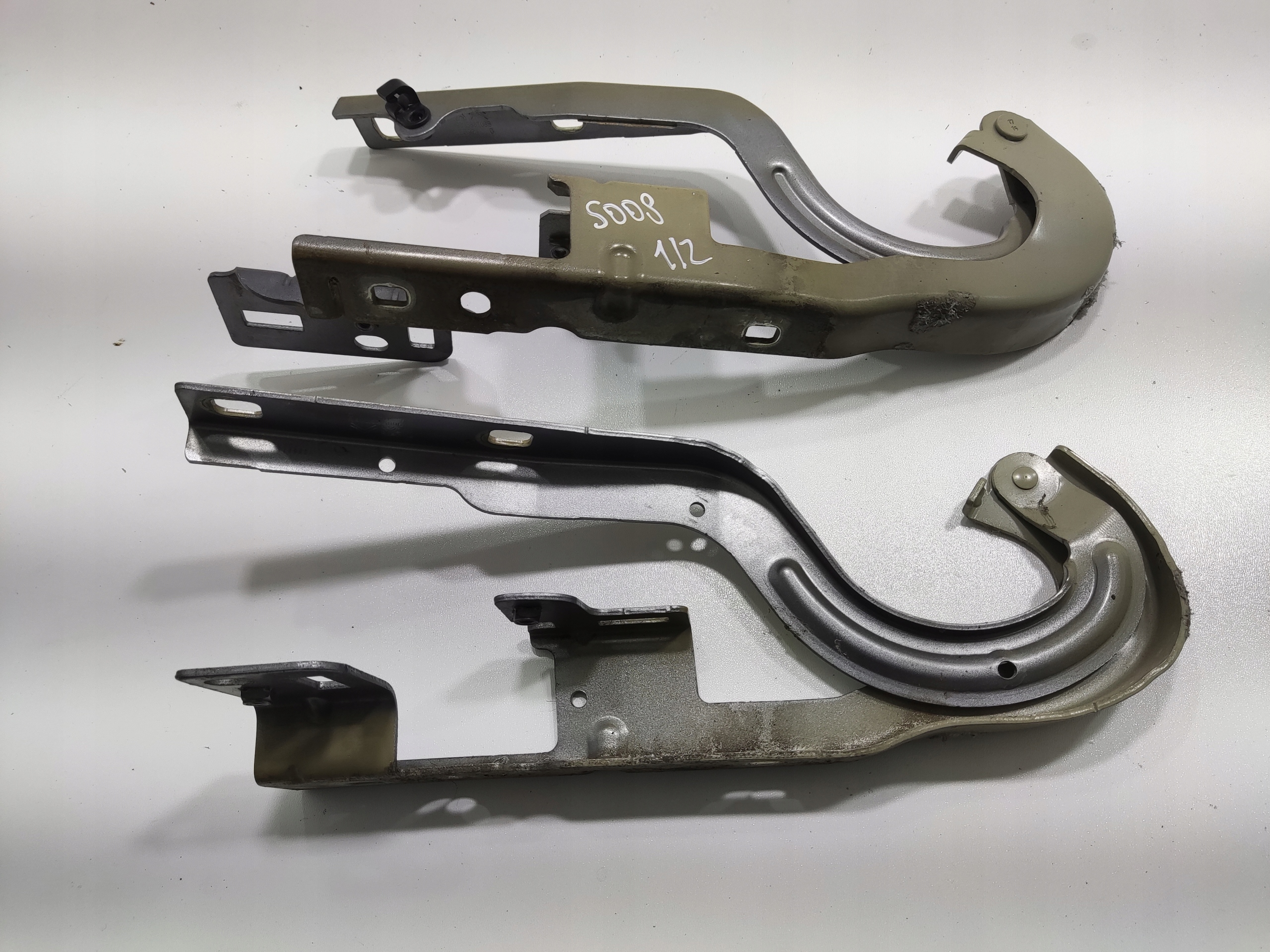PANTY PREDNEJ KAPOTY KOMPLET PEUGEOT 5008 I 2013-2016 LIFT